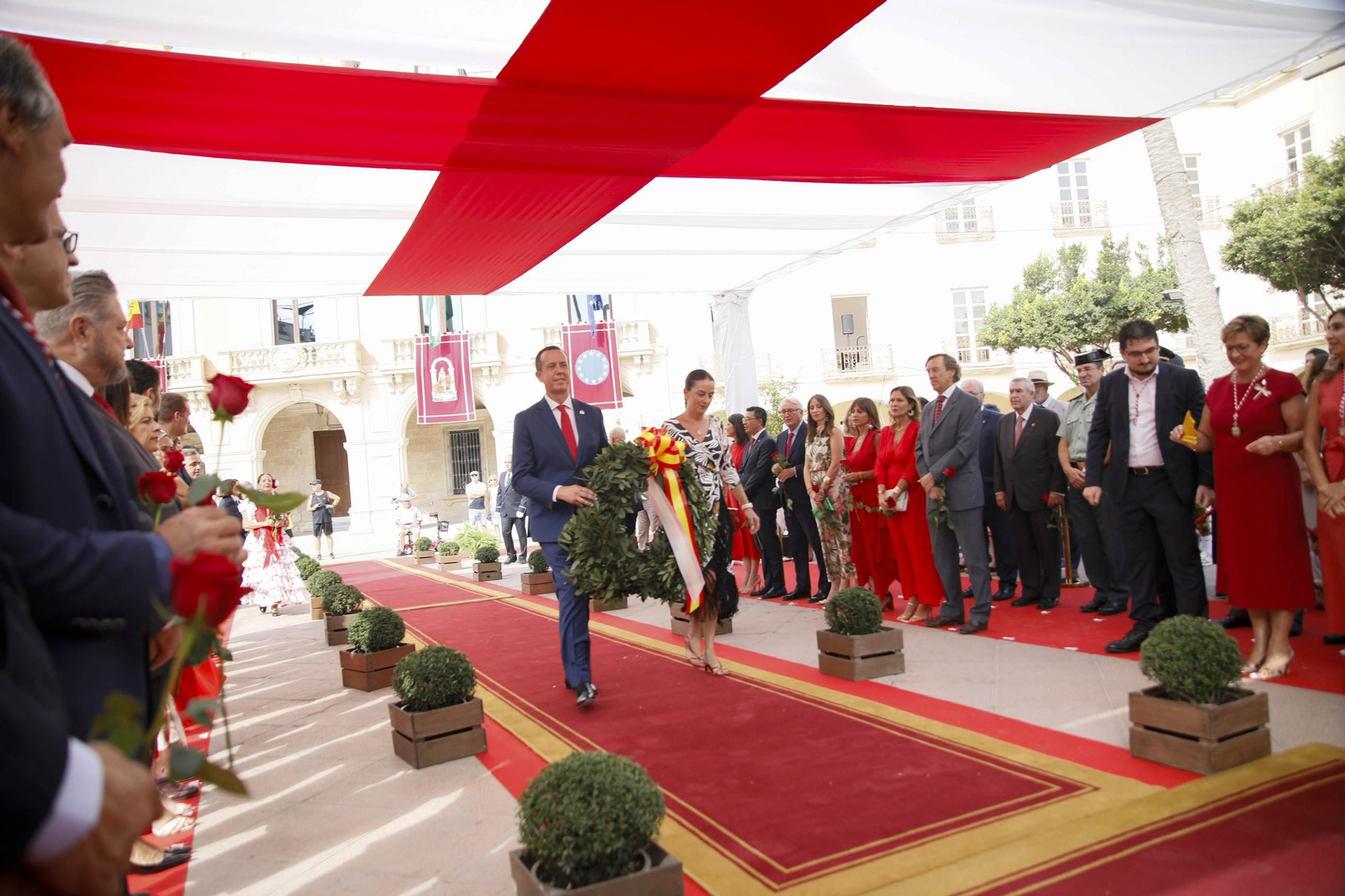 Las imágenes de los acto conmemorativo a los Coloraos