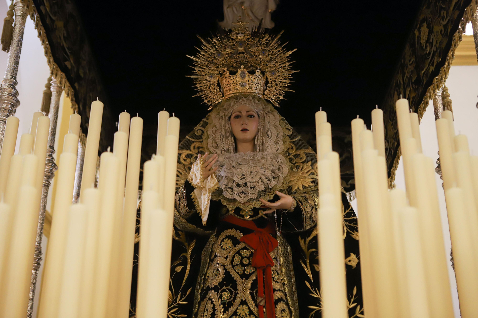 Fotos de los preparativos de la Semana Santa en Algeciras
