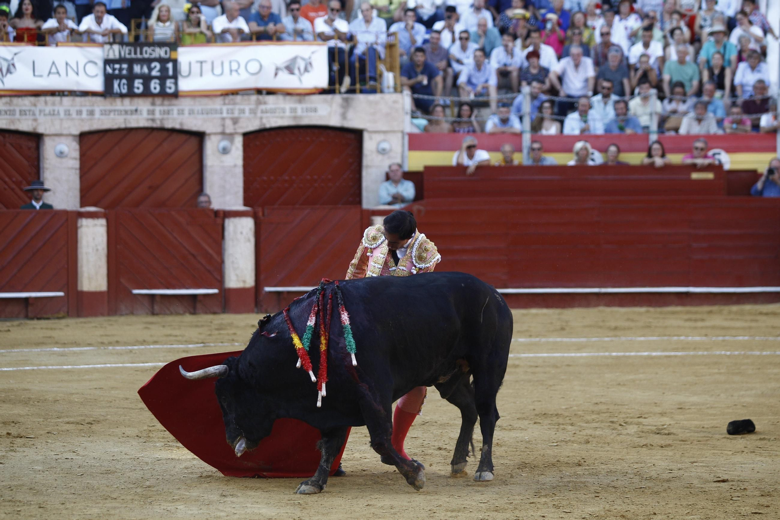 Las mejores imágenes de los toreros Fortes, Juan Ortega y David de Miranda en la Feria de Almería 2025
