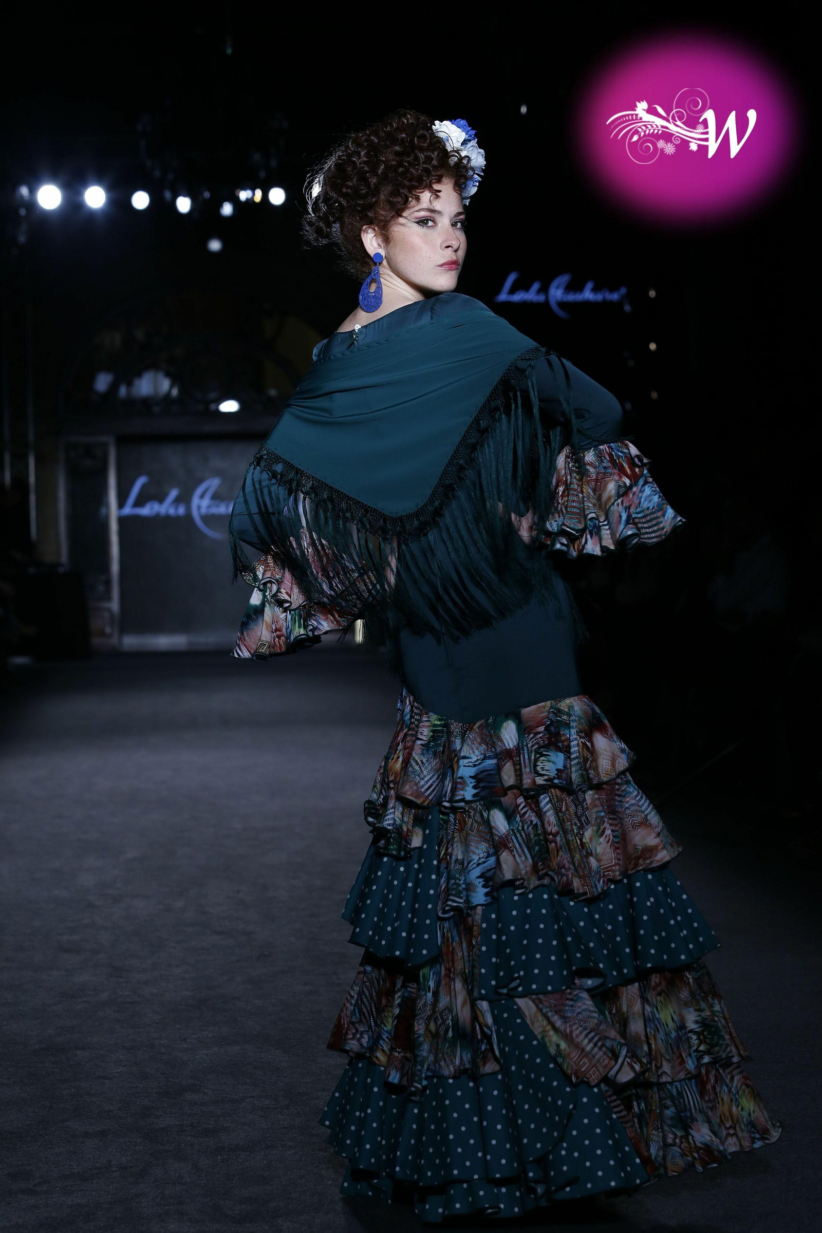 Lola Azahares en We Love Flamenco 2020, todas las fotos del desfile