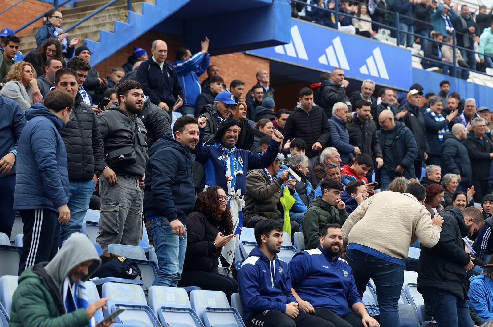 Búscate en las gradas del Nuevo Colombino durante el Recre-Almería B