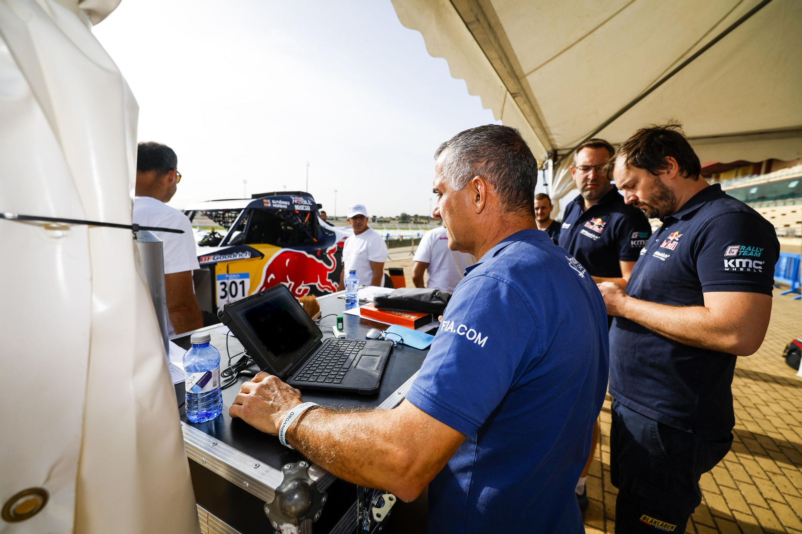 Las imágenes del 'Dakar' de Dos Hermanas