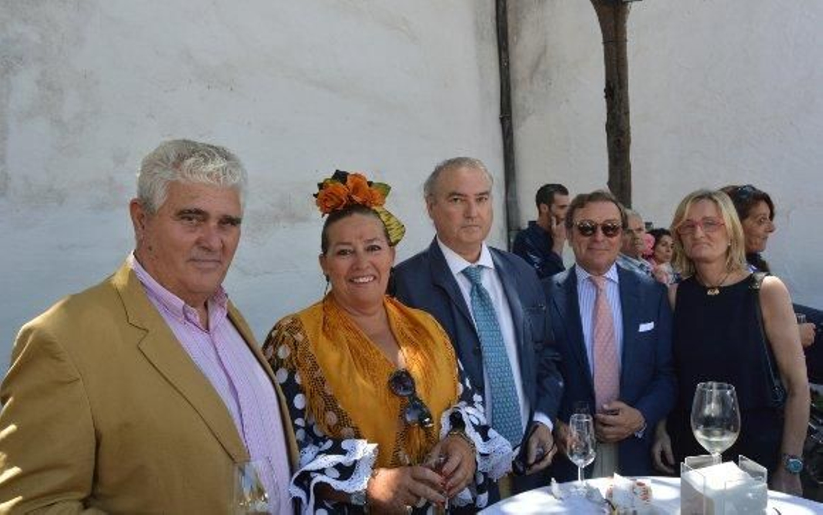 Lorenzo Perdigones, María Luisa Lavado, Enrique Pérez-Barbadillo, Paco Pérez Vergara y María José Ezcaya.

Foto: Ignacio Casas de Ciria
