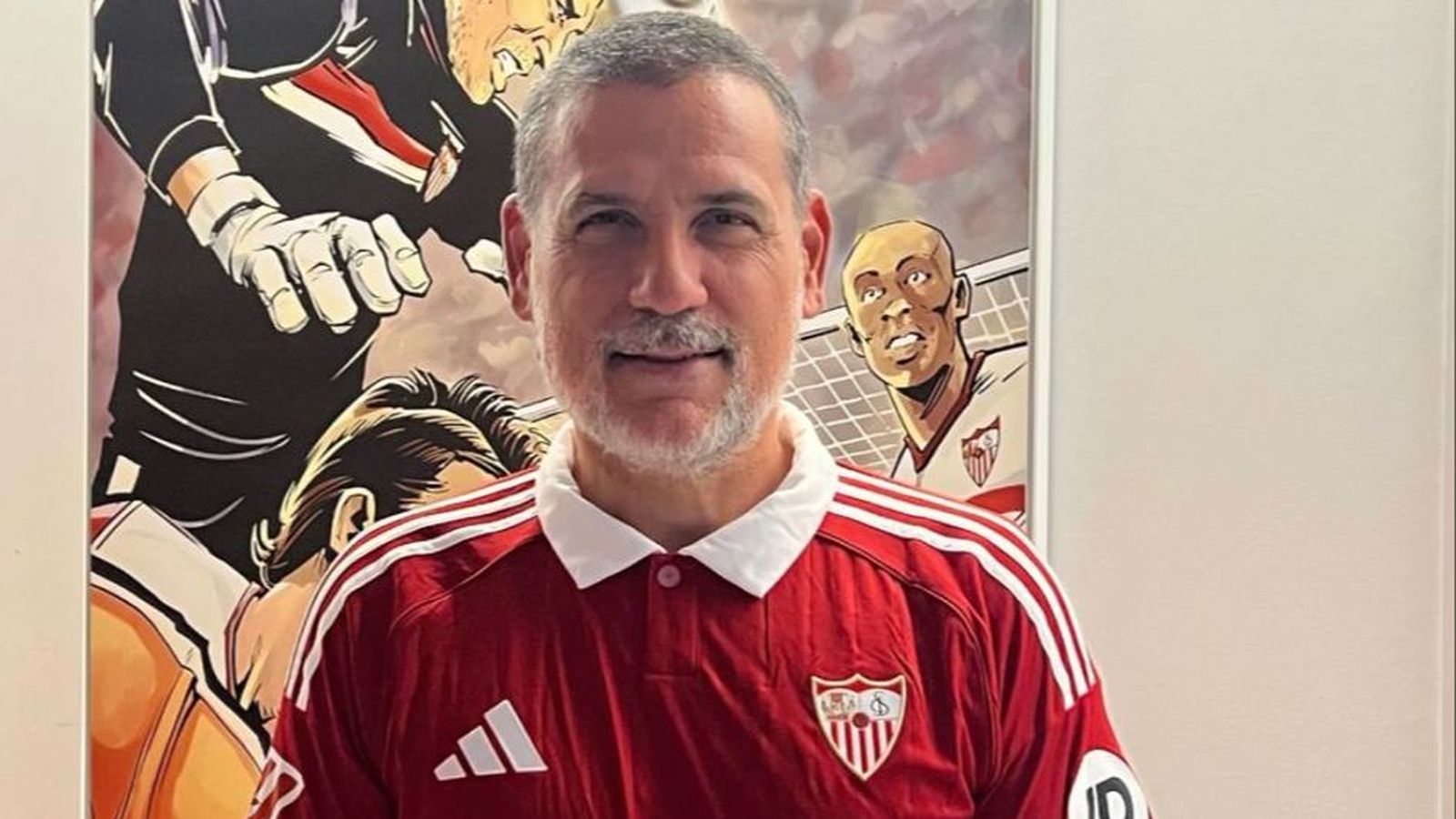 Andrés Palop con la camiseta visitante del Sevilla FC 25/26