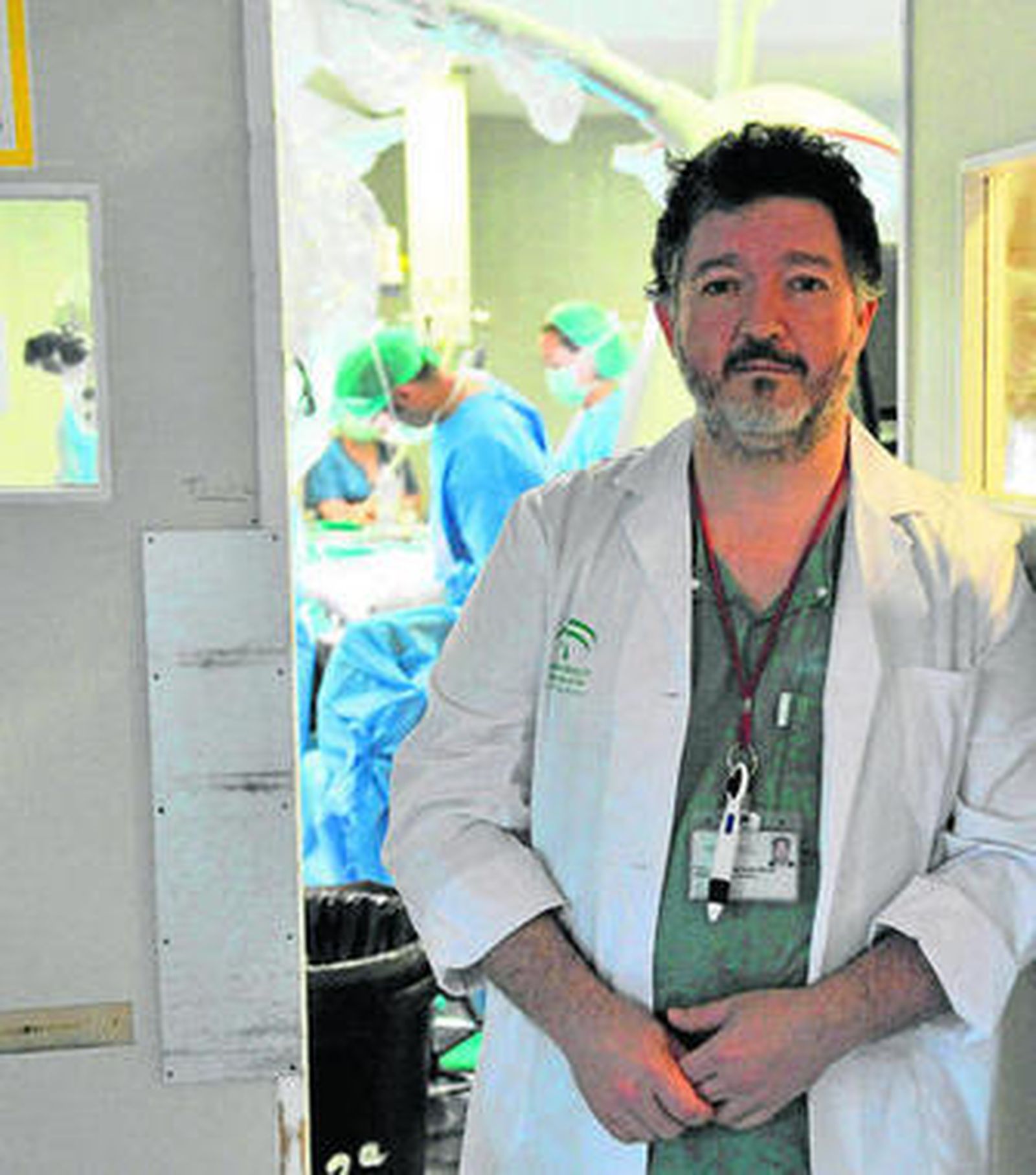 El doctor Javier Márquez, neurocirujano jefe del Virgen del Rocío y del Virgen Macarena.