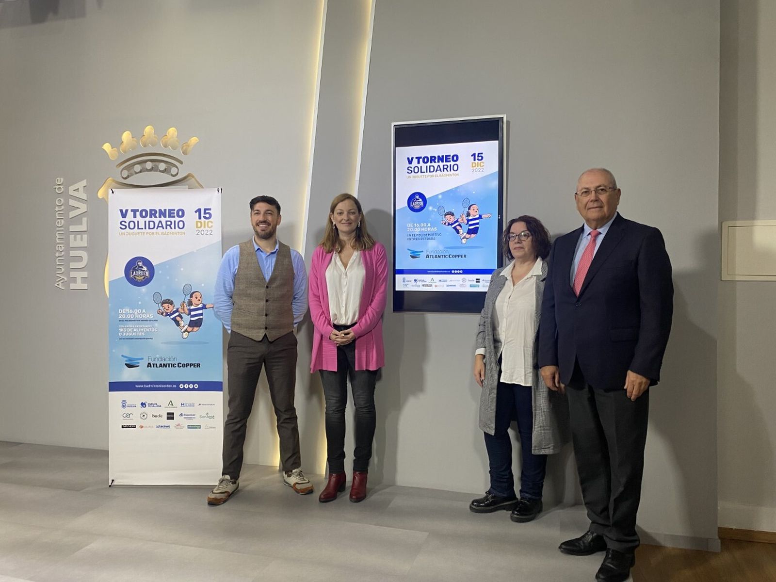 El torneo ha sido presentado en el Ayuntamiento de Huelva.