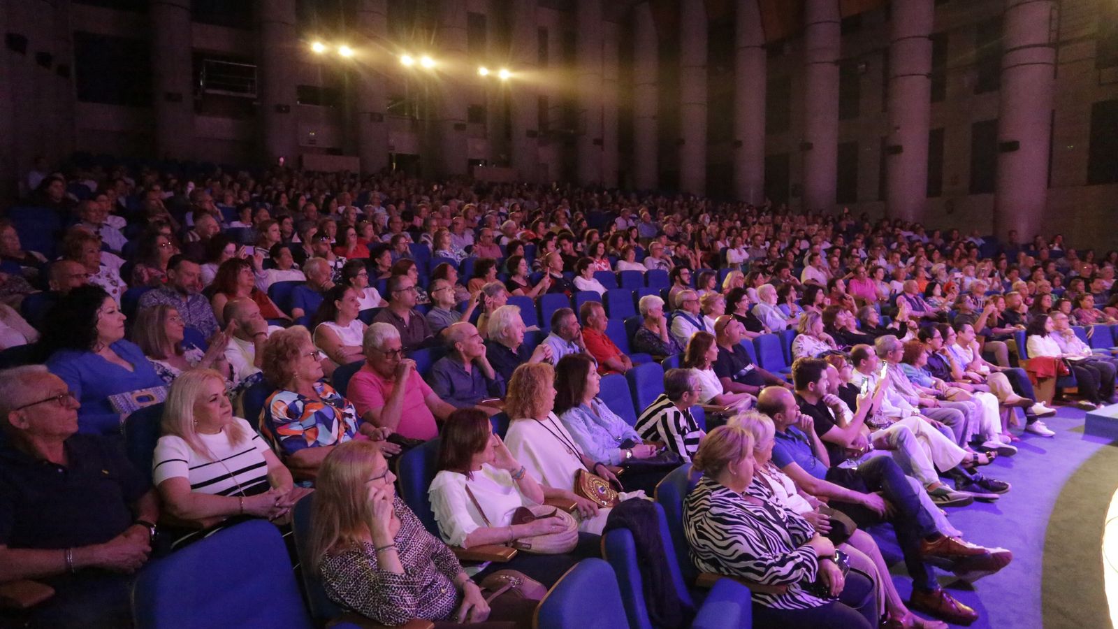 El estreno del documental de La Moni en la Casa Colón.