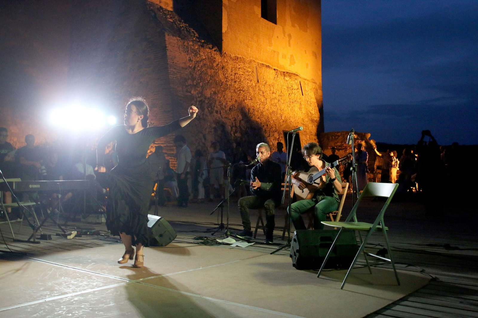 Las imágenes del 'Amanecer en la Alcazaba'