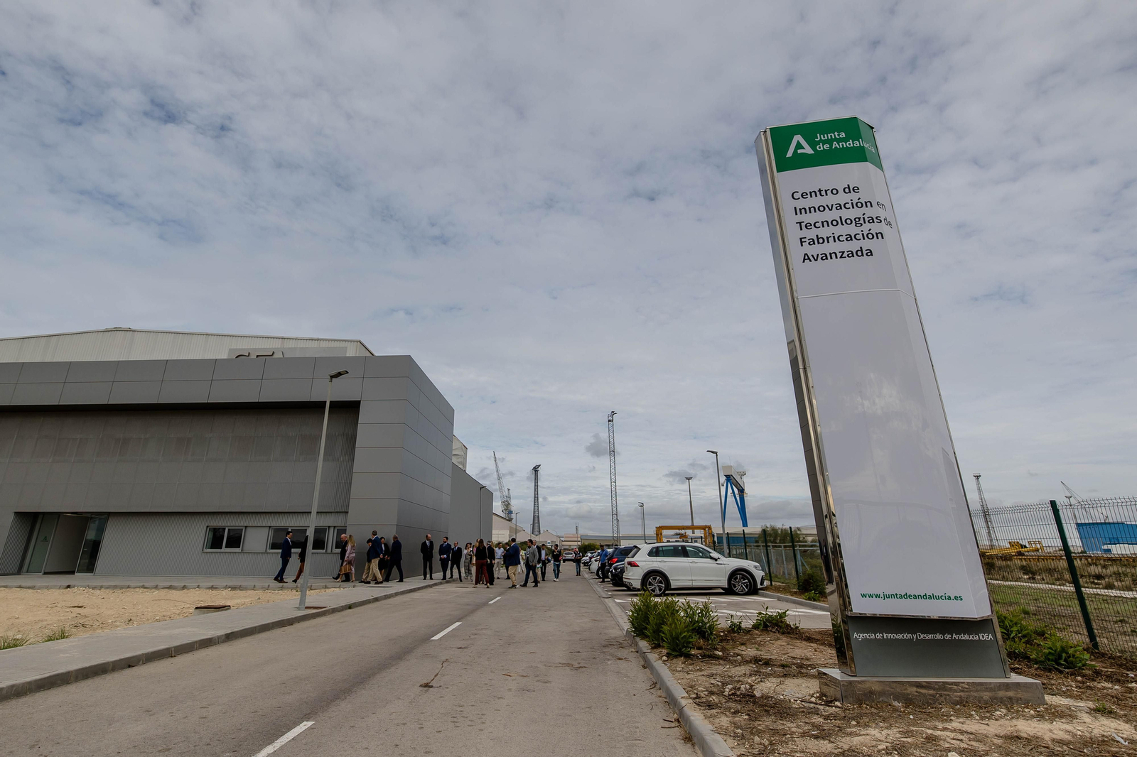 El CFA, en Puerto Real. El CFA, en Puerto Real.