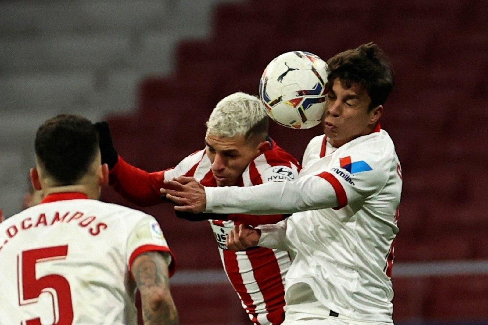 La imágenes del Atlético de Madrid-Sevilla FC