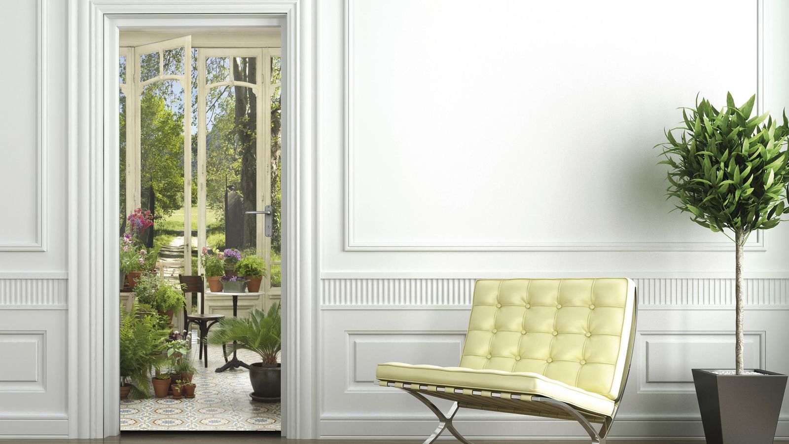 Decoración al estilo 'Los Bridgerton'.