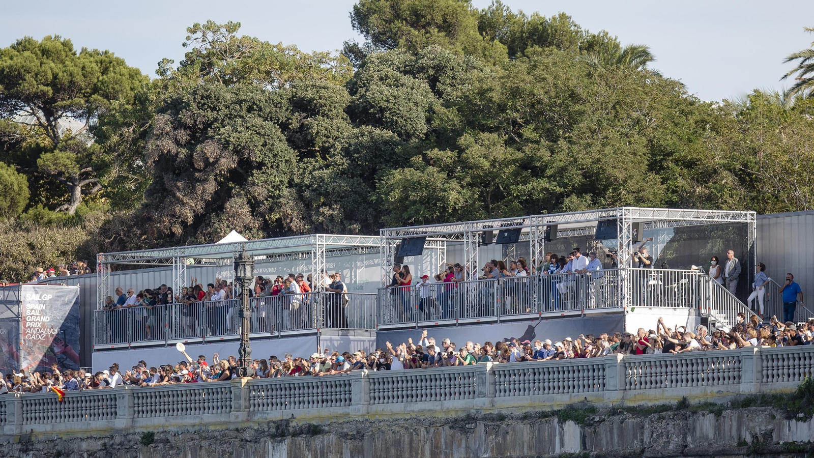 Las imágenes de la final de la SailGP en Cádiz