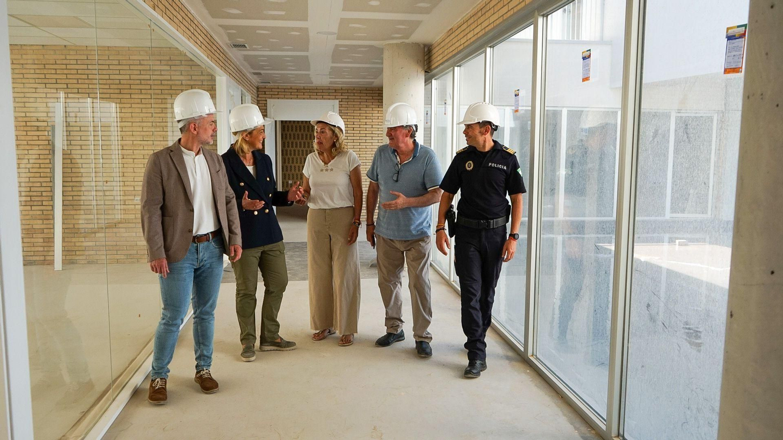 Las obras de la nueva Jefatura de la Policía Local de Motril entran en su recta final