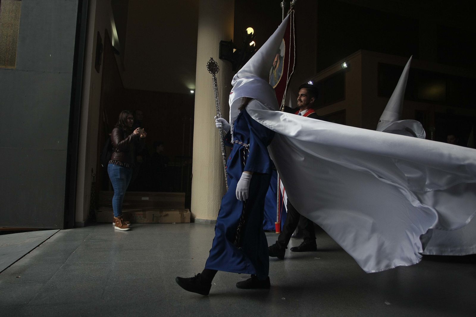 Las imágenes de las Tres Caídas en Algeciras