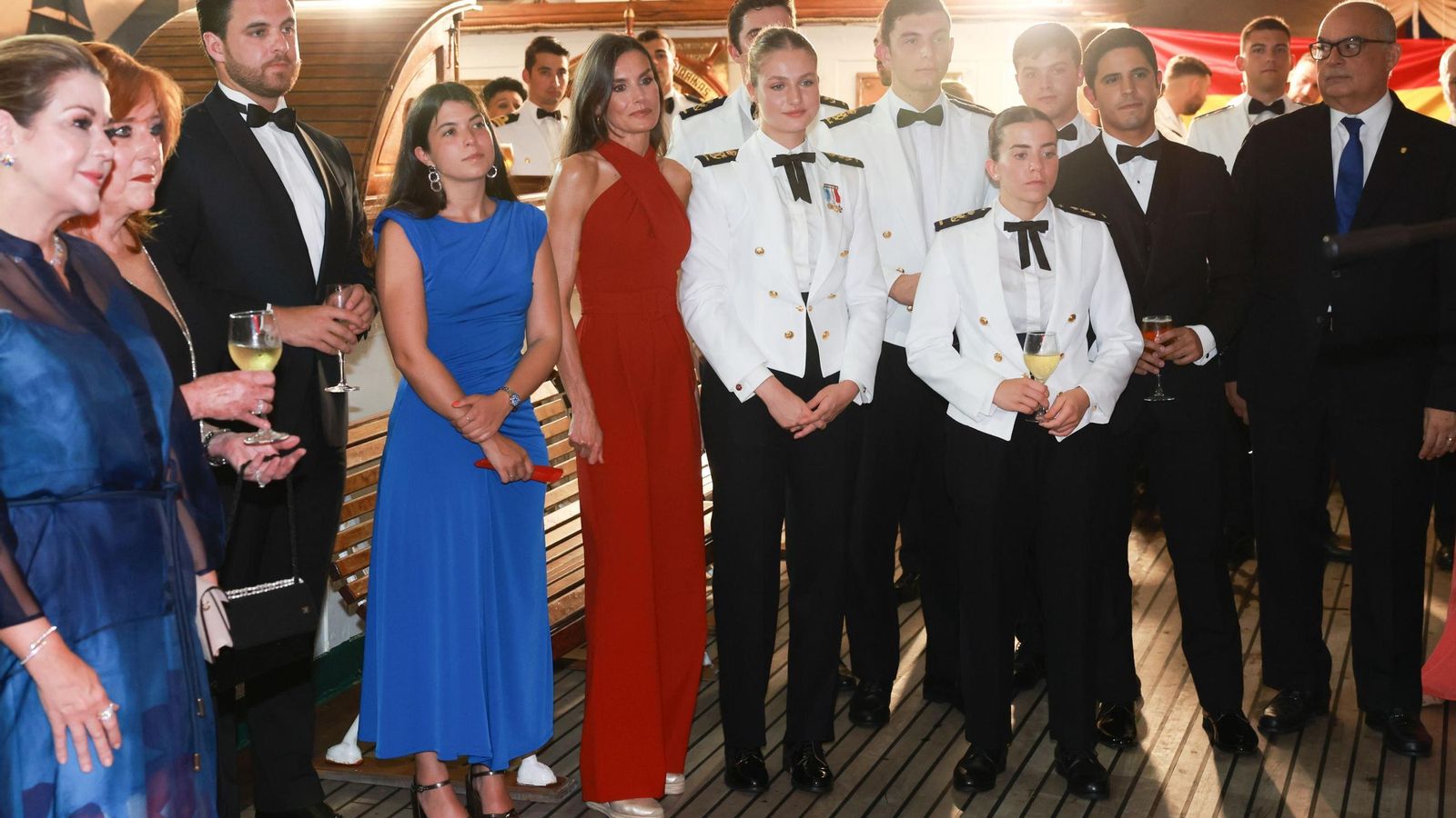 El 'Elcano' en Panamá: Recepción con la reina Letizia y visita cultural con la Princesa Leonor
