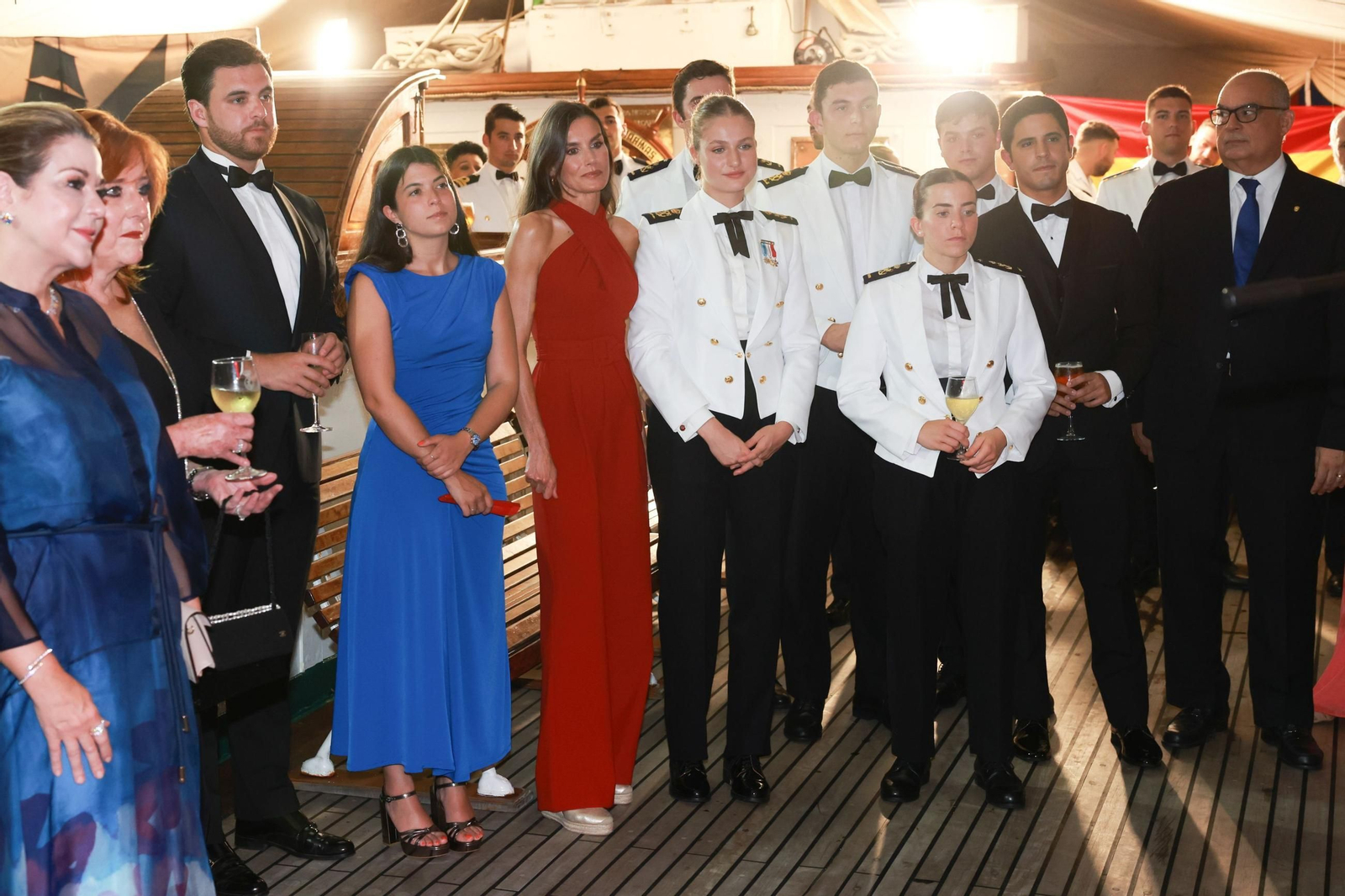 El 'Elcano' en Panamá: Recepción con la reina Letizia y visita cultural con la Princesa Leonor