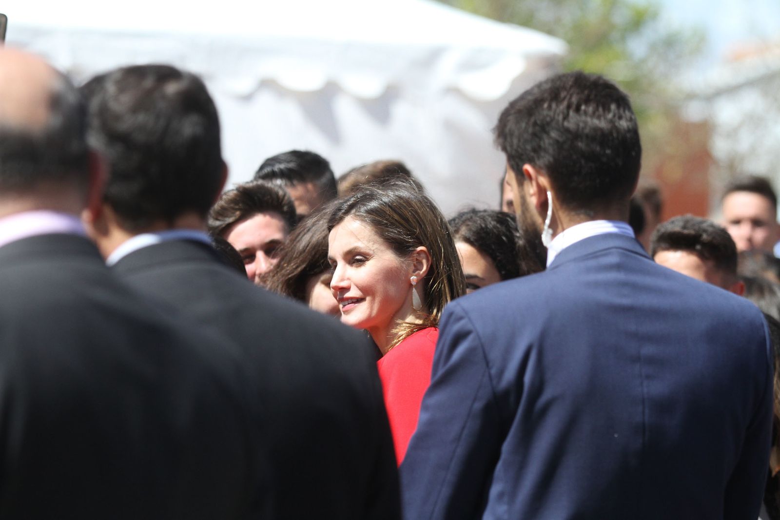 Imágenes de la visita de la reina Letizia a Huelva