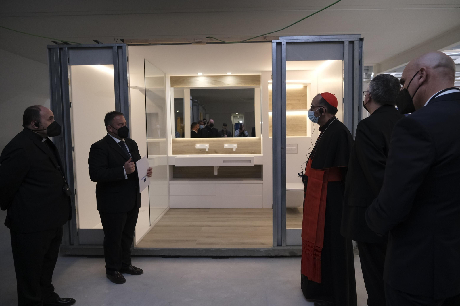 Bendición de las instalaciones de Hydrodiseño, en Huércal Overa (Almería)