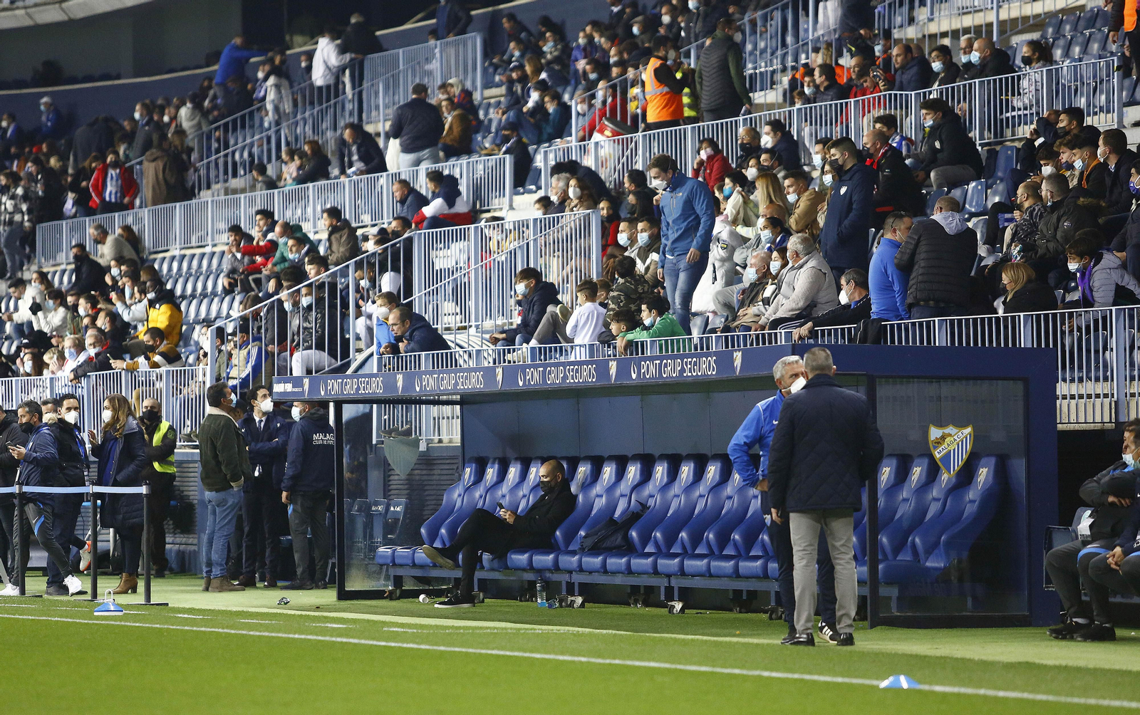Las fotos del Málaga CF-Almería.