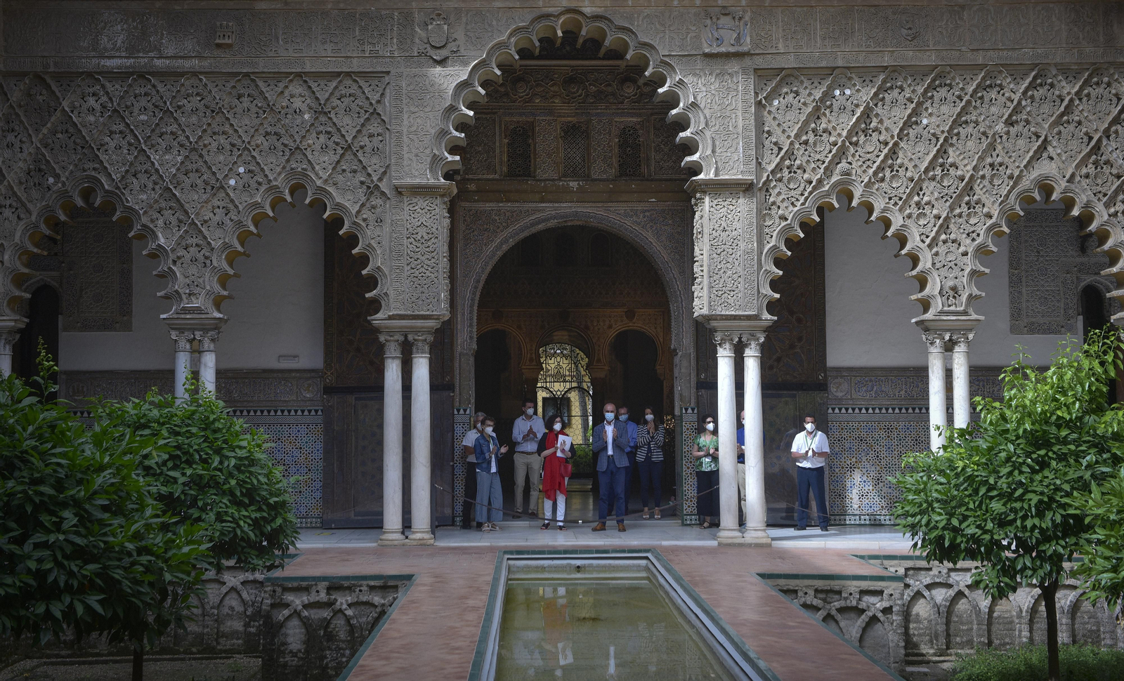 En el corazón del Alcázar de Sevilla: vuelta a la normalidad