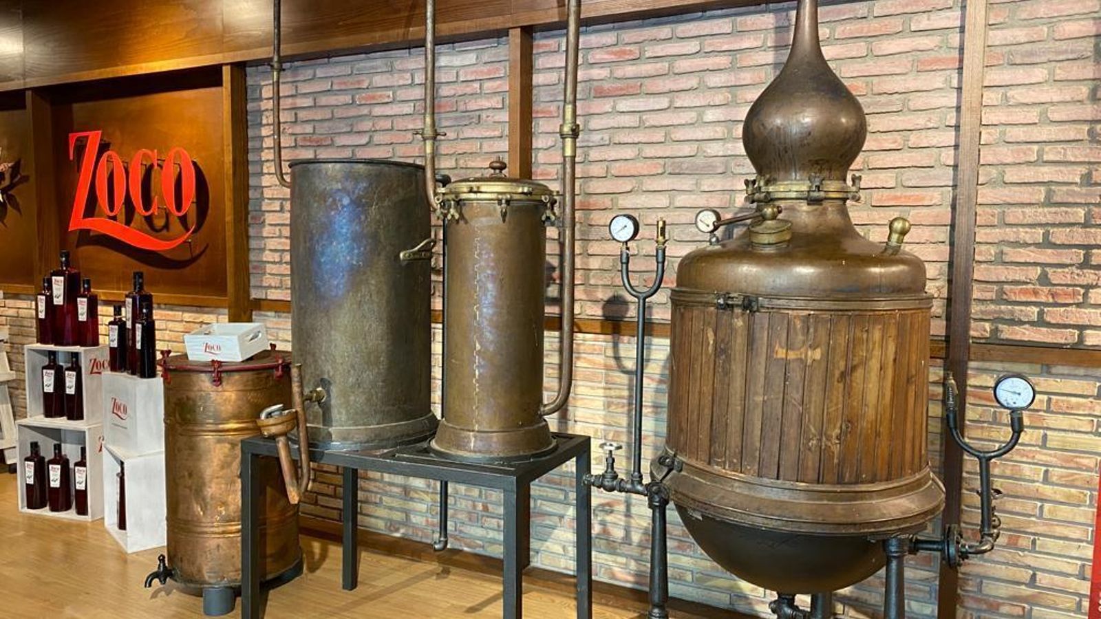 La destilería Zoco
