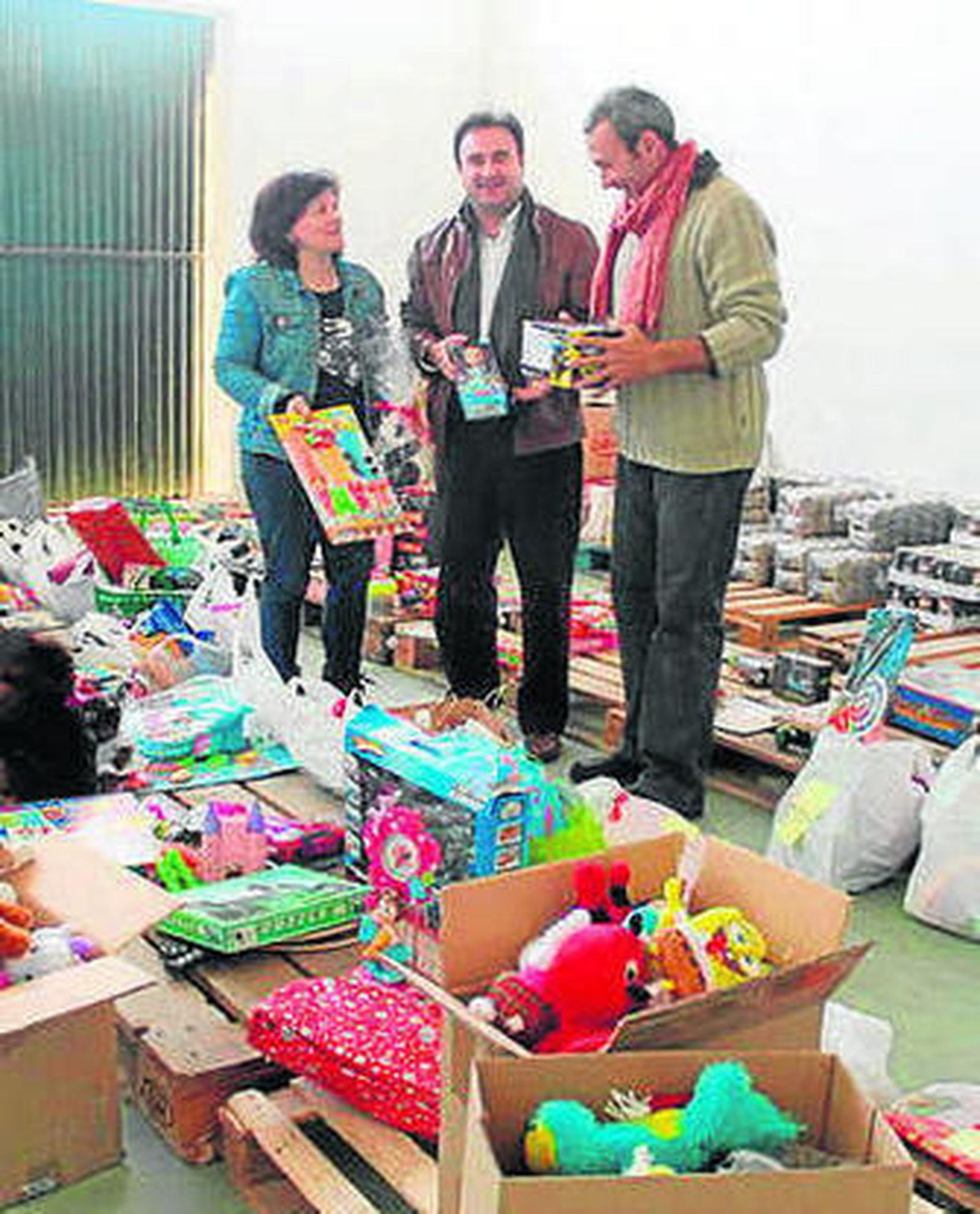 Clasificación de juguetes.