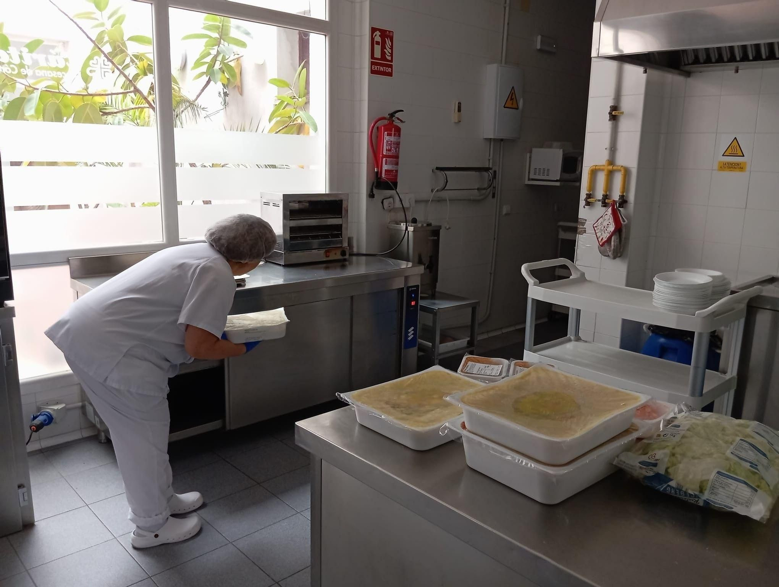 Instalaciones de la Casa de Acogida Madre del Redentor.