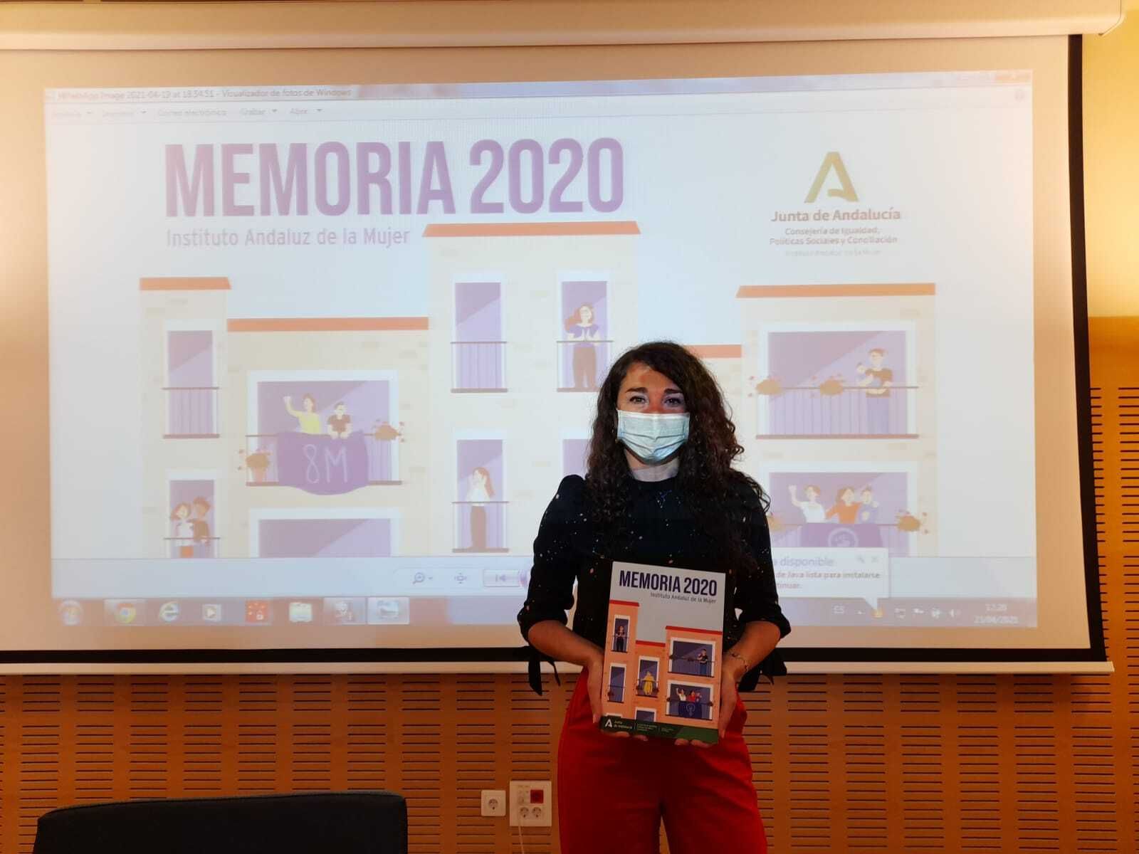 La asesora de programa del Instituto Andaluz de la Mujer (IAM) en Almería, María Montagut