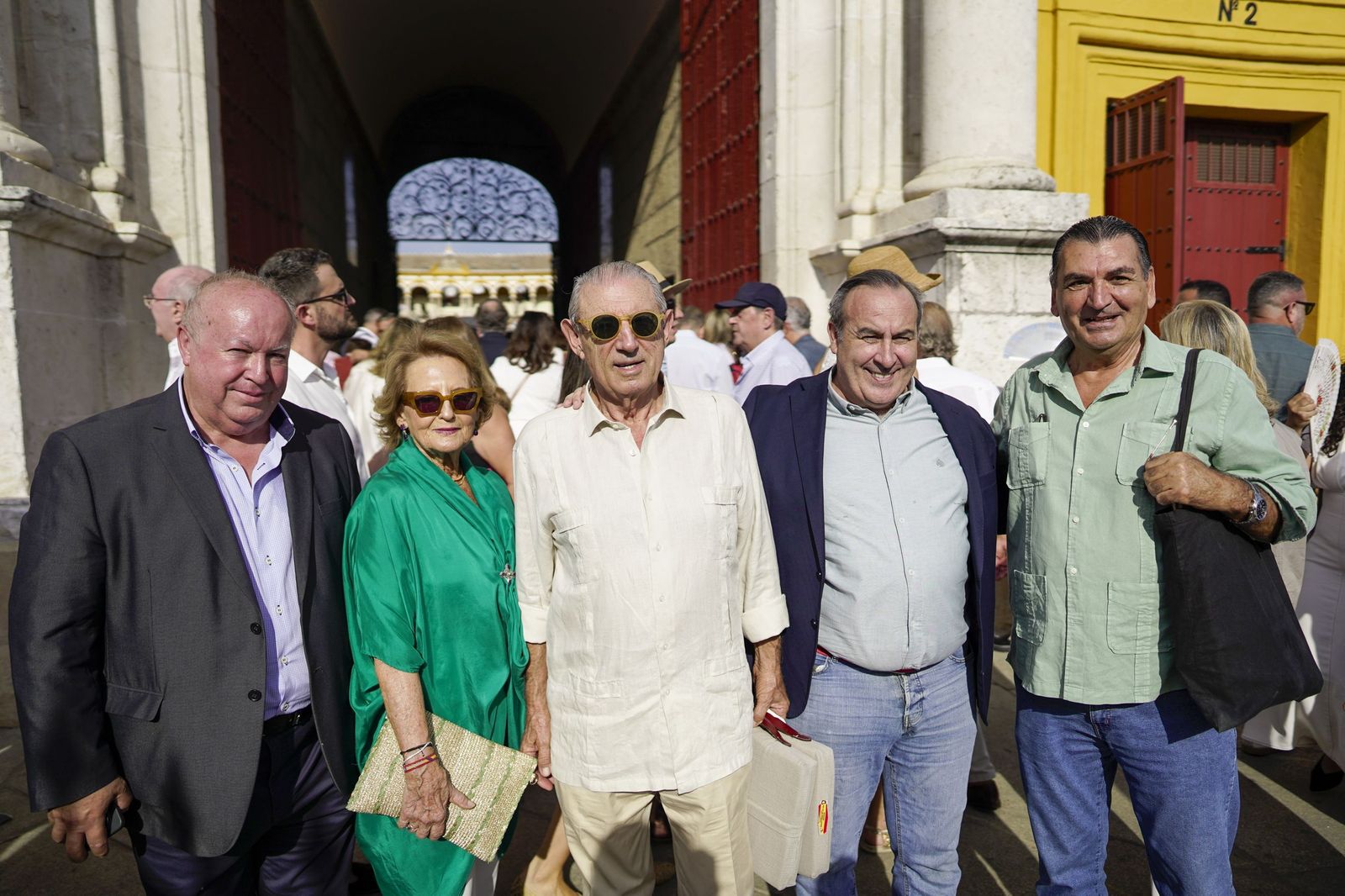 Antonio Liñán, Paquita Delgado, Juan Miguel Mejías, Miguel Rosal y Fernando Atenciano.