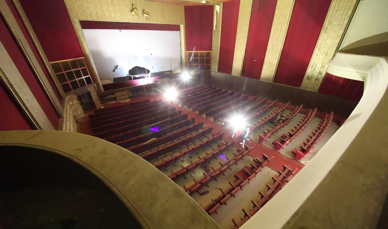 Así está el Cine Jerezano por dentro