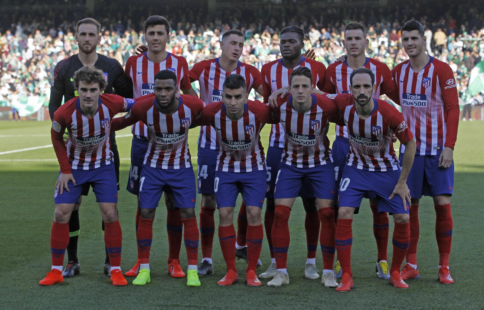 El Betis-Atlético de Madrid, en imágenes