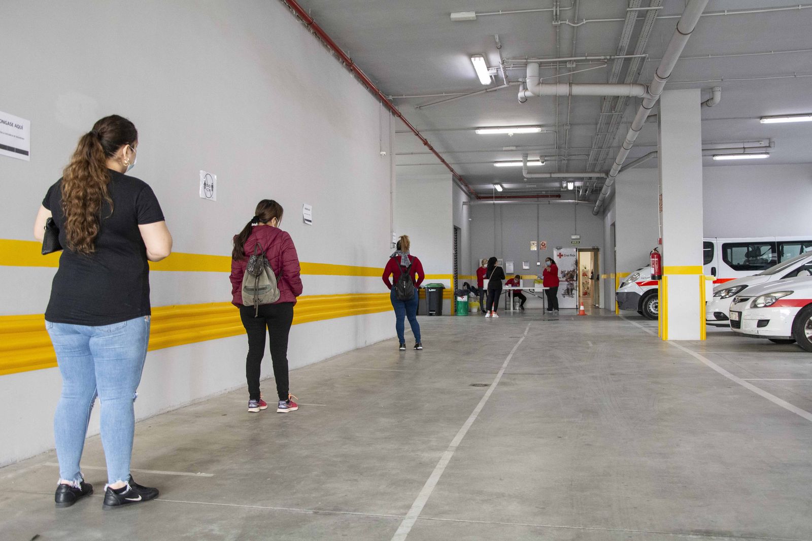 Personas atendidas por Cruz Roja durante la pandemia.