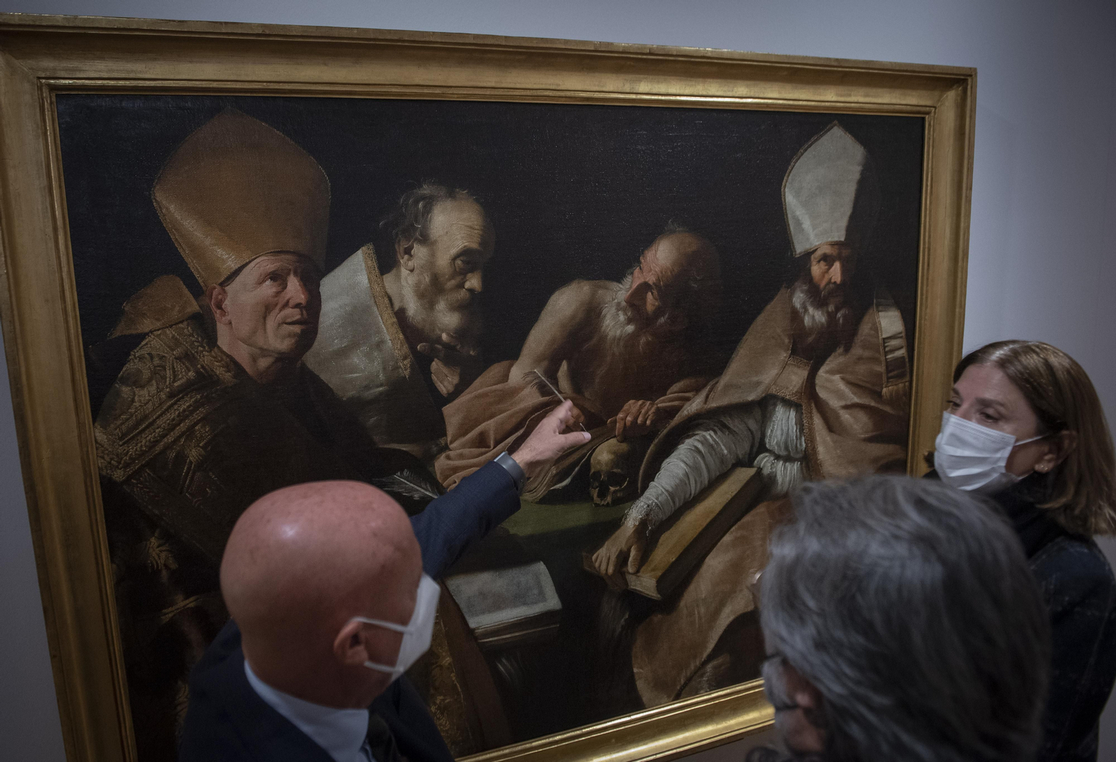 La Inauguración de la exposición Imago Mundi, en imágenes