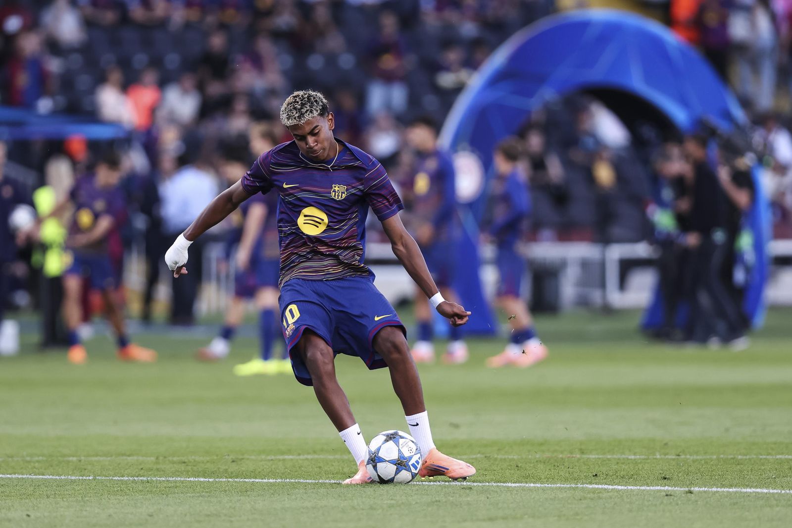 Las fotos del Barcelona-Olympiacos