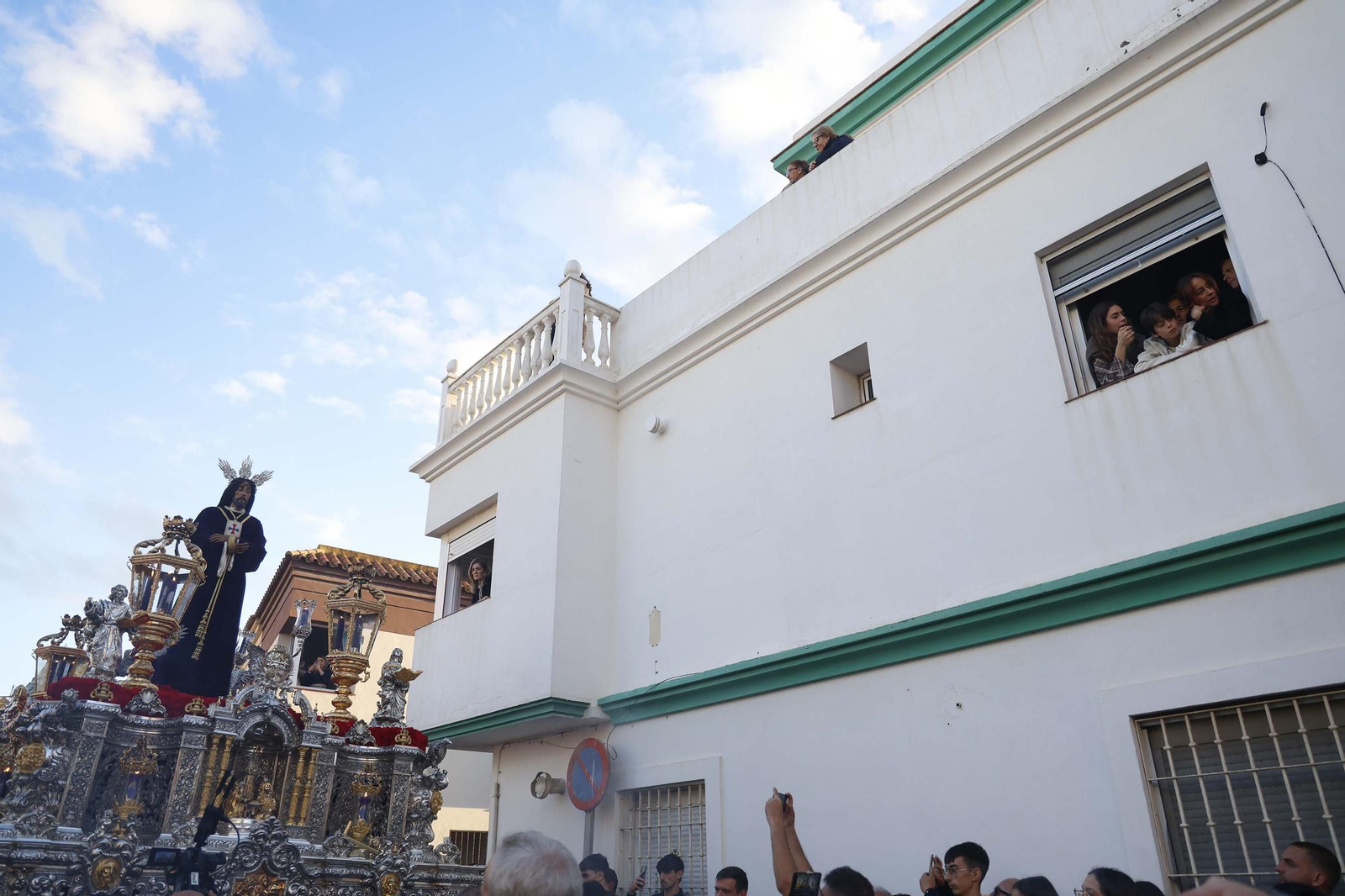 Fotos del Miércoles Santo en La Línea Oración en el Huerto, Abandono y Medinaceli