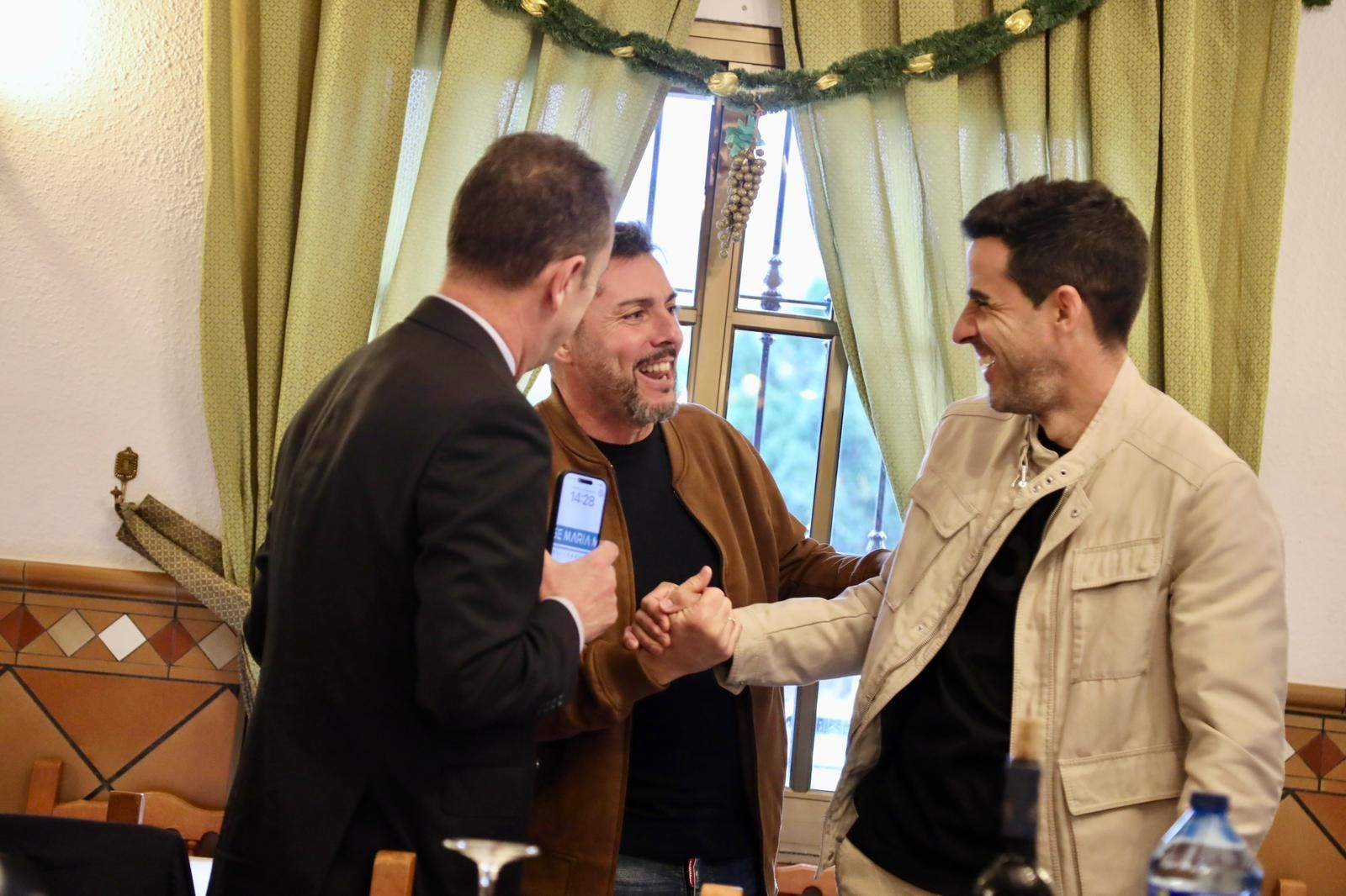 Los veteranos del Málaga CF se reúnen en la Venta del Túnel