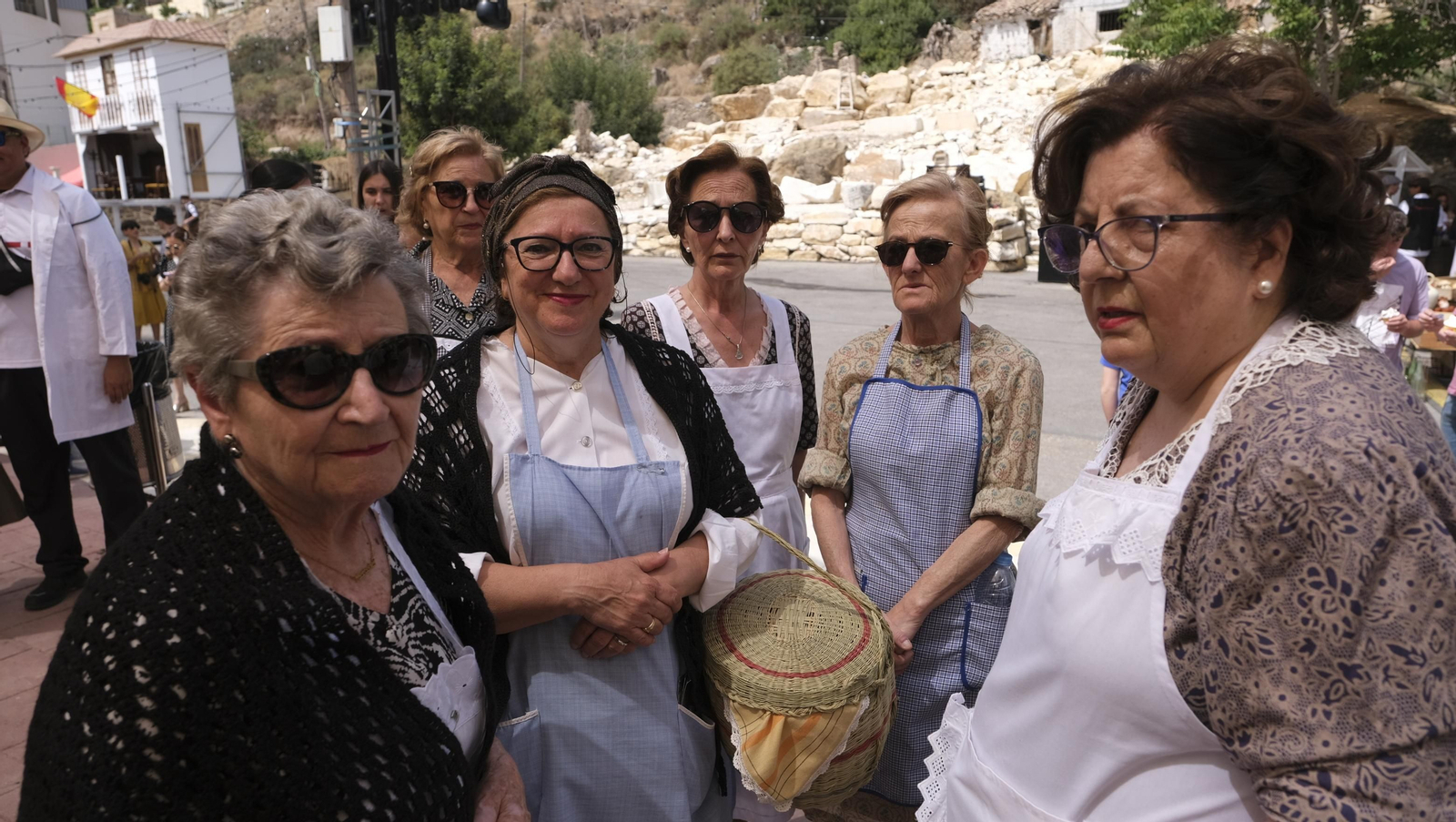 Imágenes de la recreación histórica Canteros y Caciques, en Macael