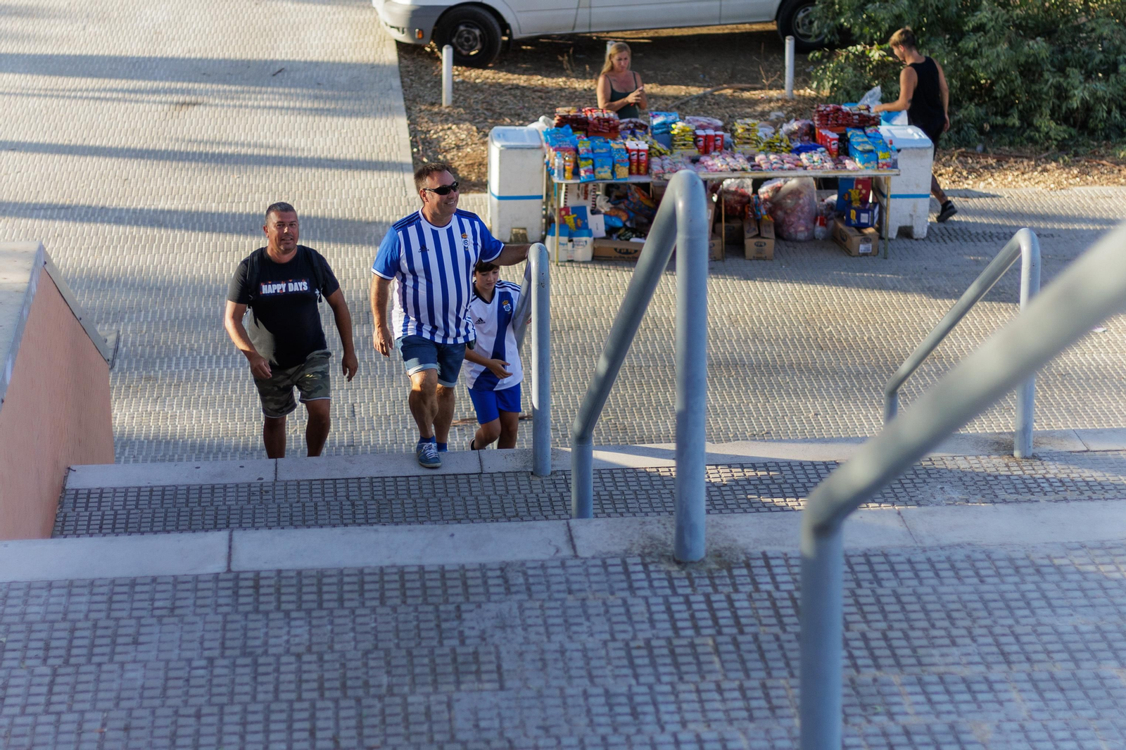 Las imágenes del ambiente en el Recreativo de Huelva-Intercity