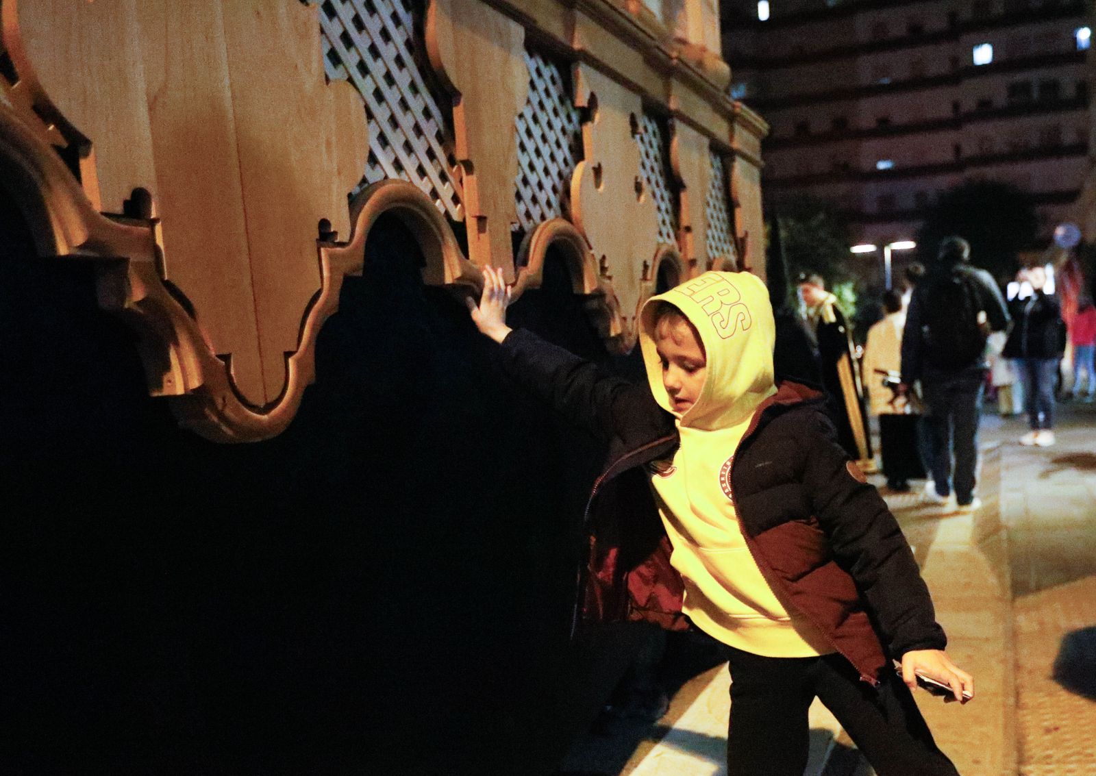 La procesión de La Caridad de Almería, en imágenes
