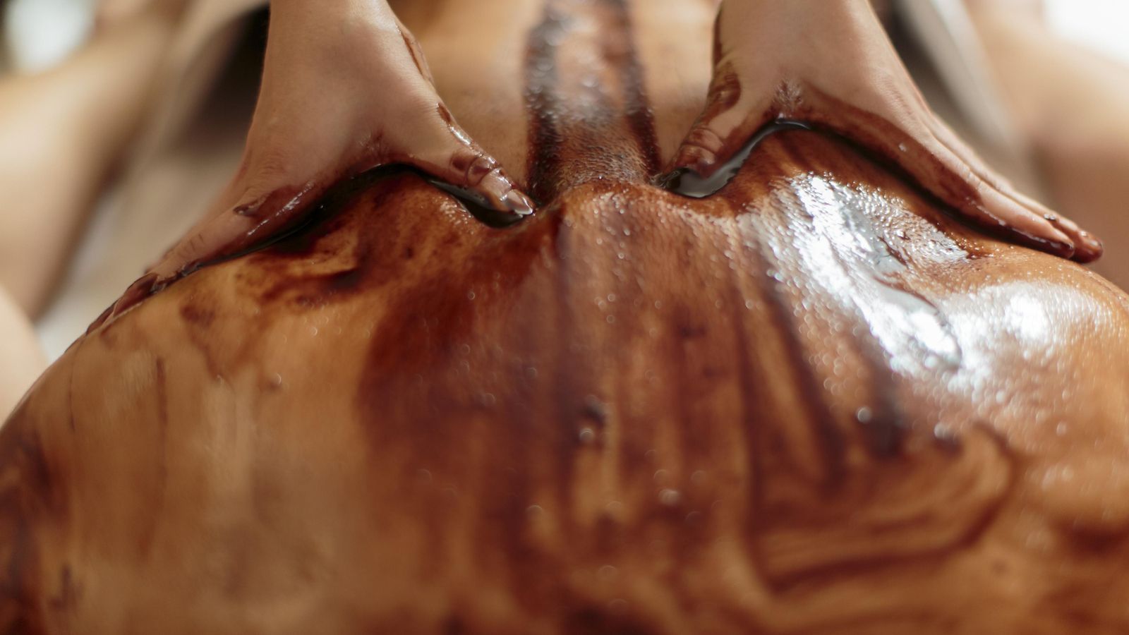 Masaje de chocolate.