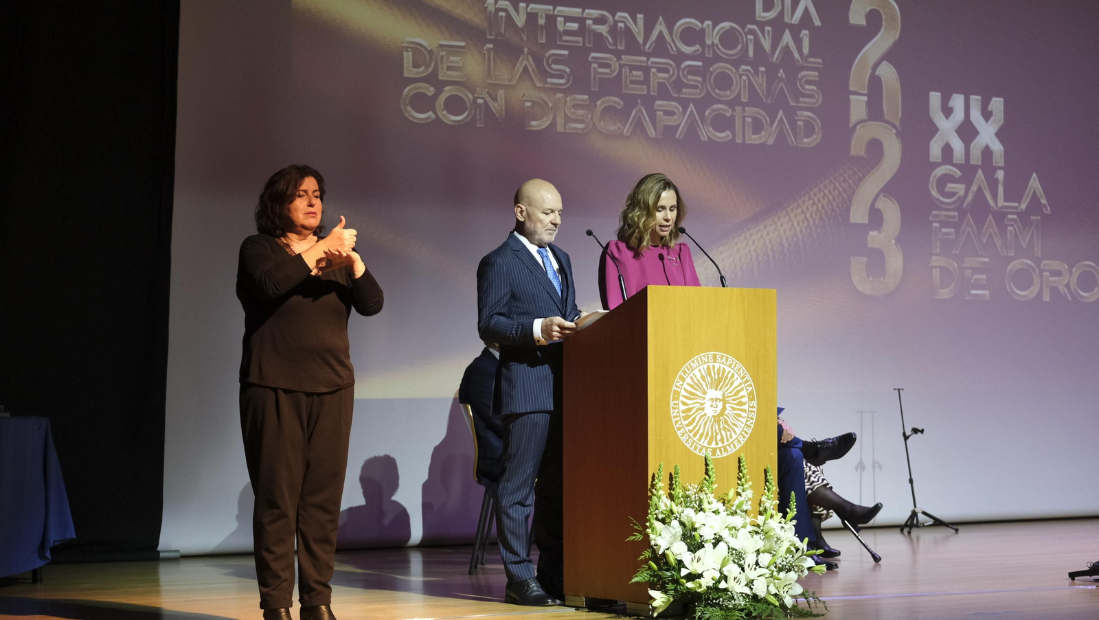 Imágenes de la XX Gala FAAM de Oro 2023, por el Día Internacional de las Personas con Discapacidad