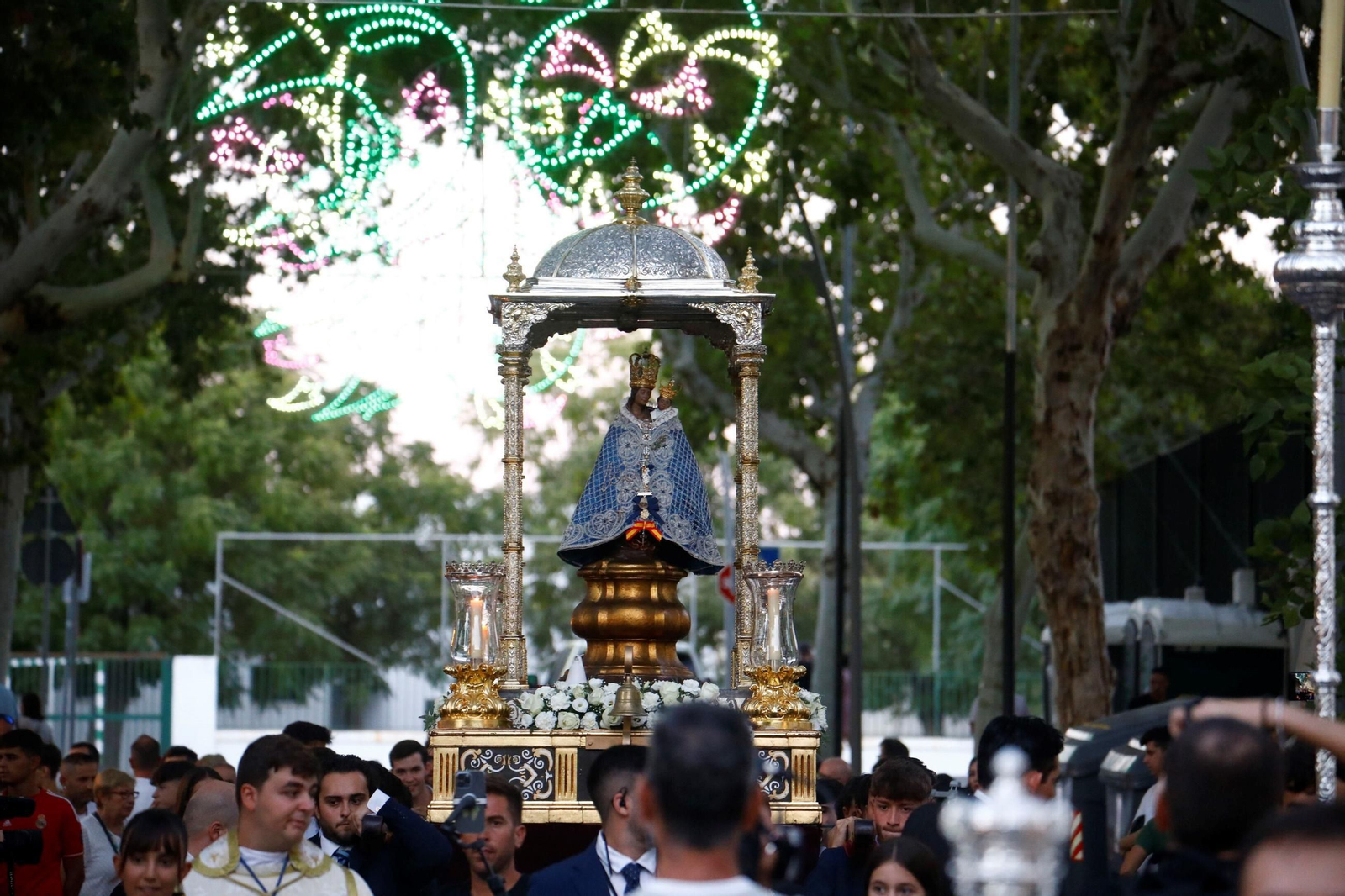 El traslado de la Virgen de la Fuensanta a la Santa Iglesia Catedral de Córdoba, en imágenes