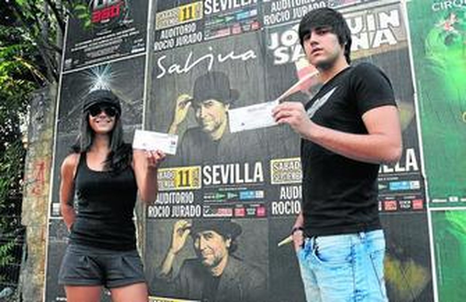 El parto, la boda y un concierto de Sabina