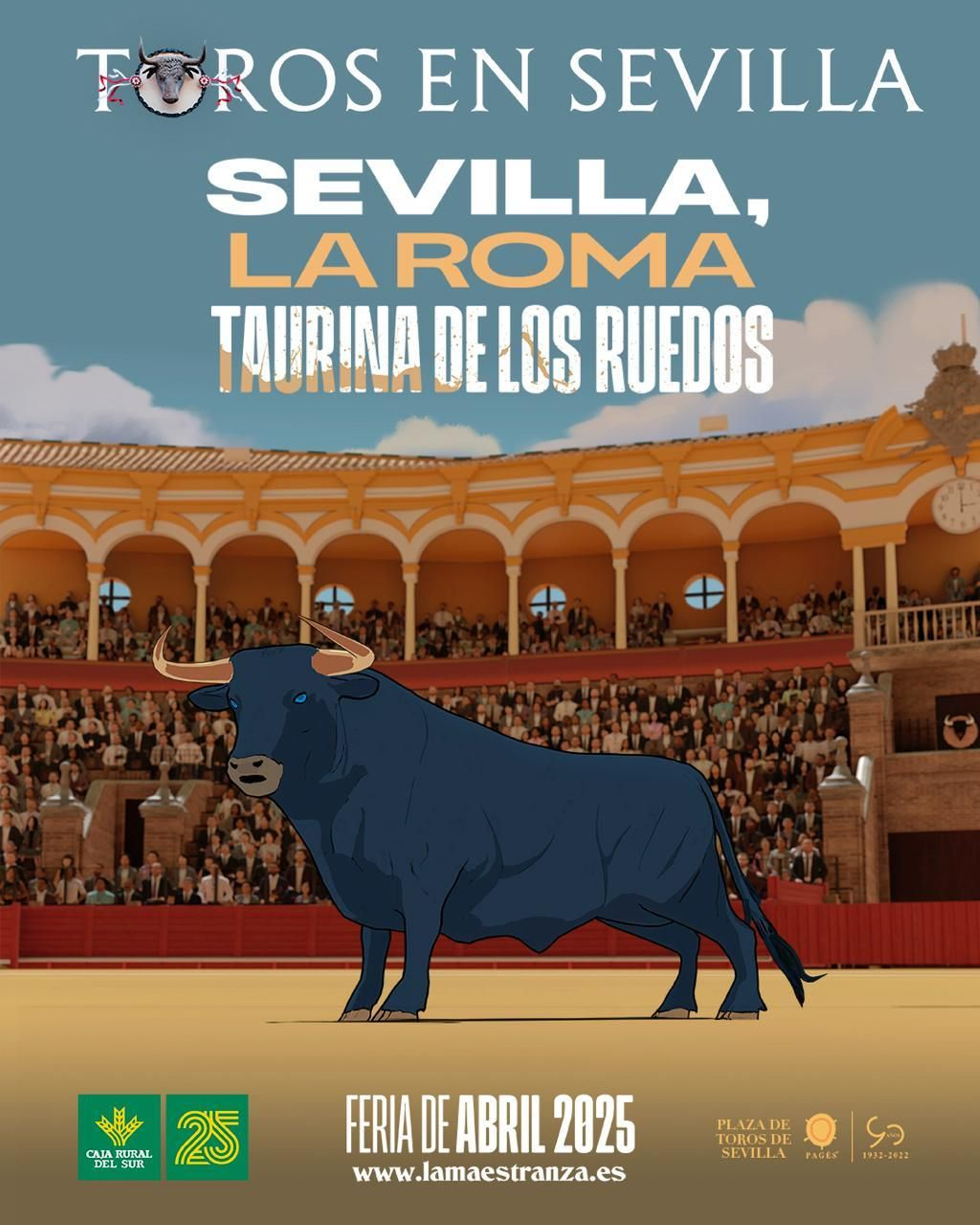 Otra de las viñetas que promocionará la temporada taurina en Sevilla.