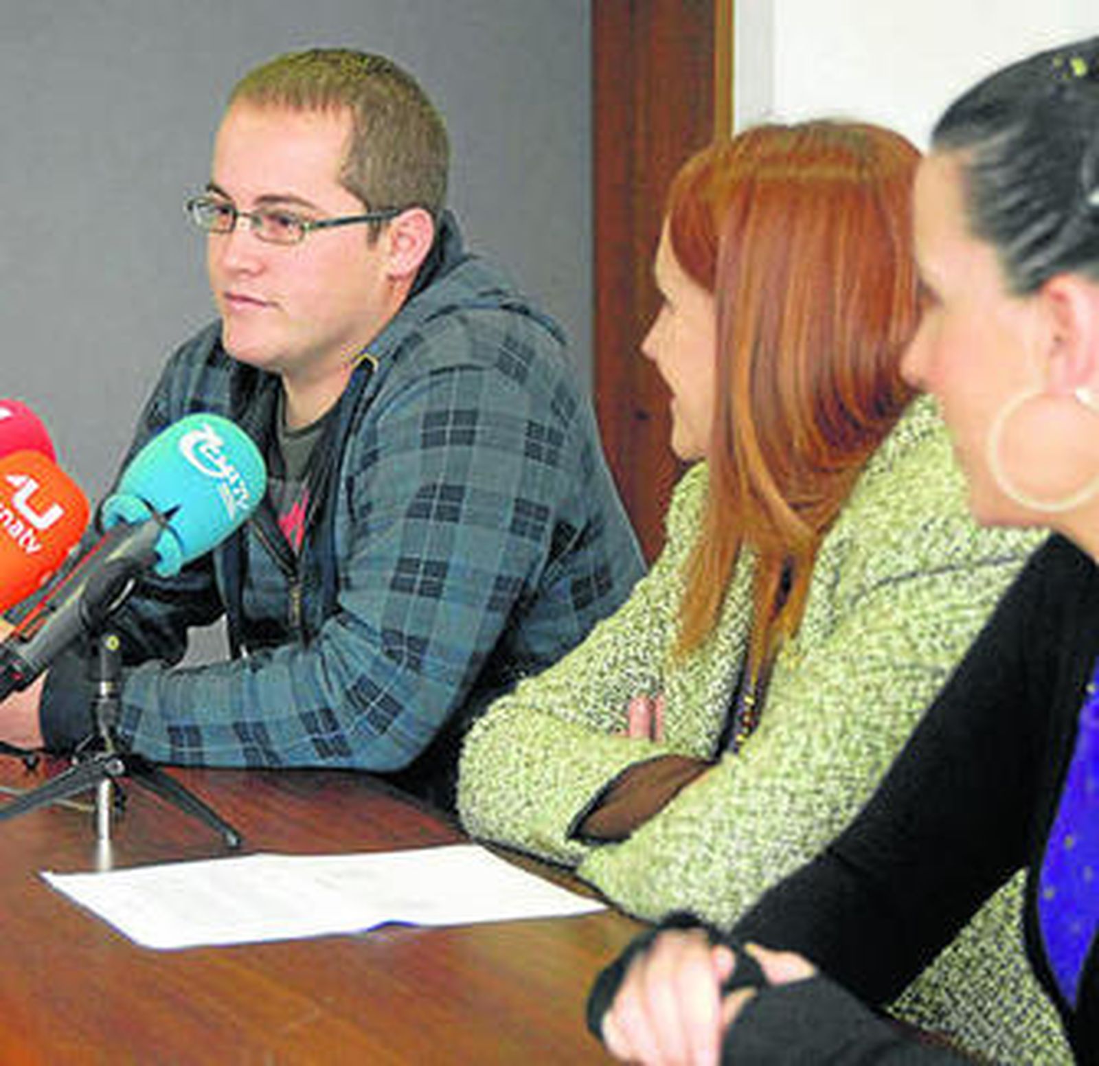 Pablo Otero, durante la rueda de prensa ofrecida ayer.