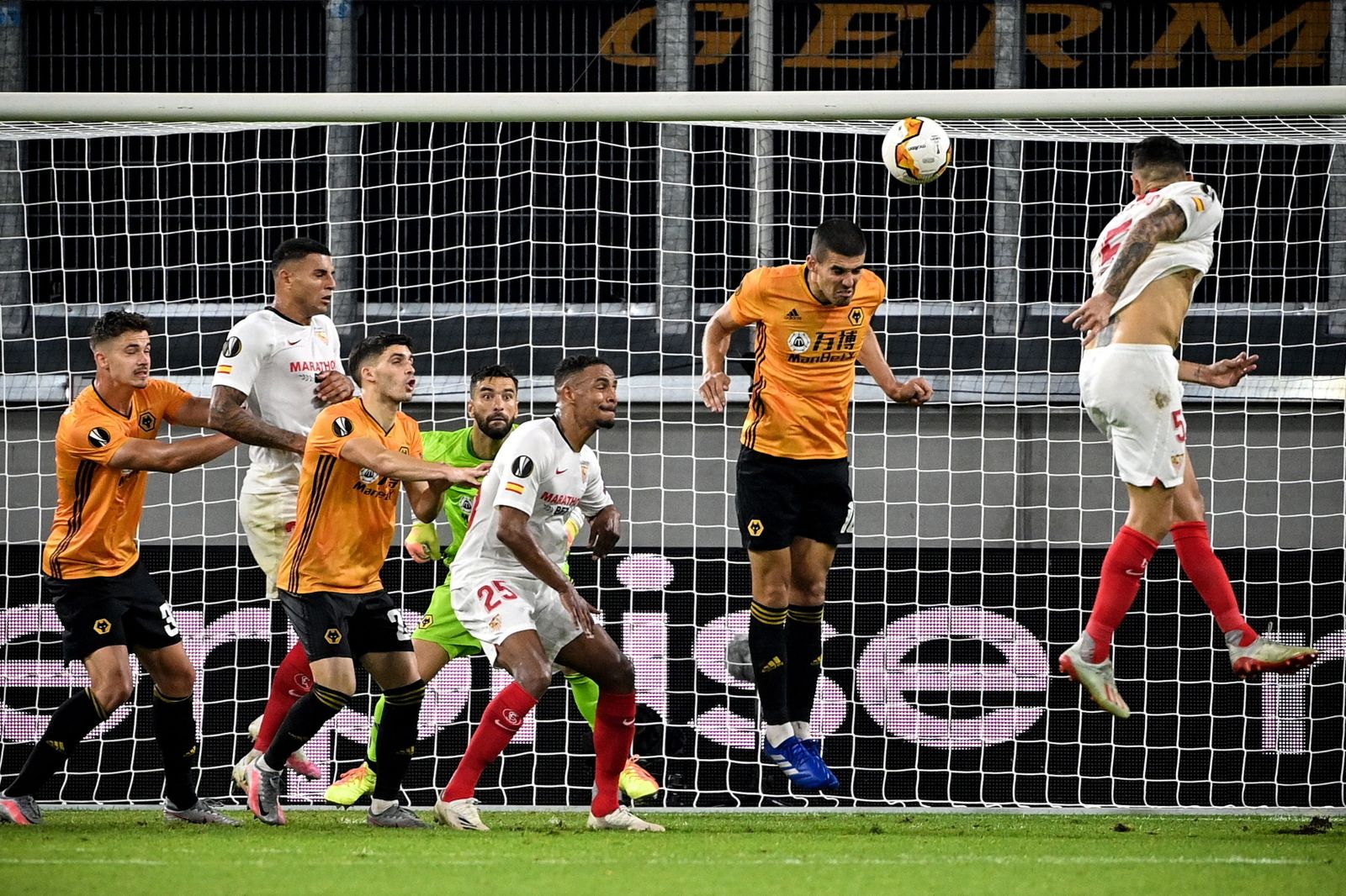 Las imágenes del Wolverhampton-Sevilla
