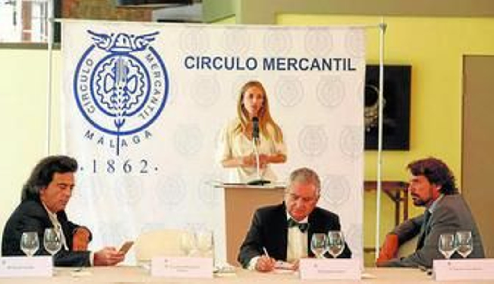 Presentación de la convocatoria, ayer. Presentación de la convocatoria, ayer.