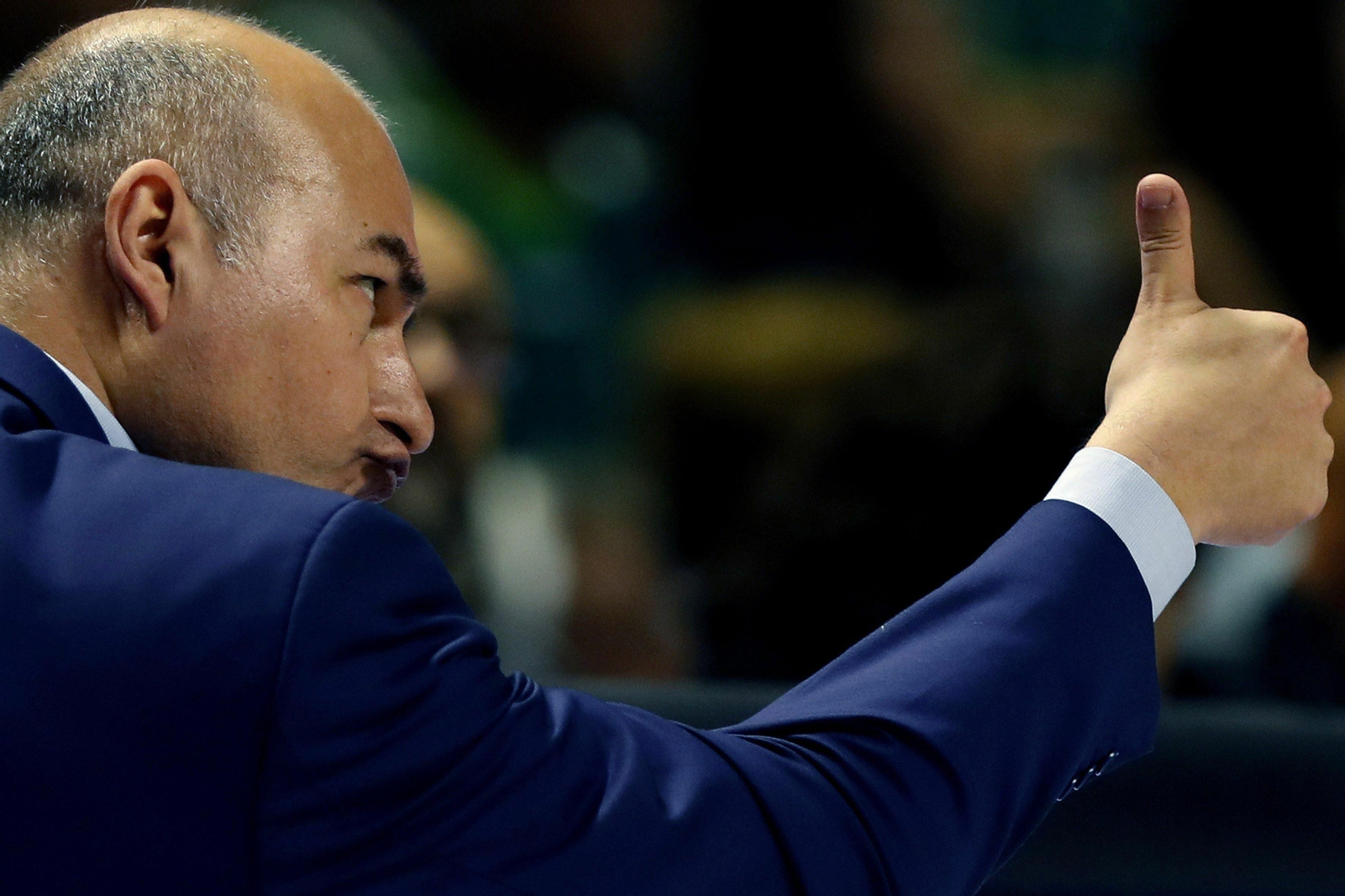 Ponsarnau gesticula durante el Unicaja-Valencia. Ponsarnau gesticula durante el Unicaja-Valencia.