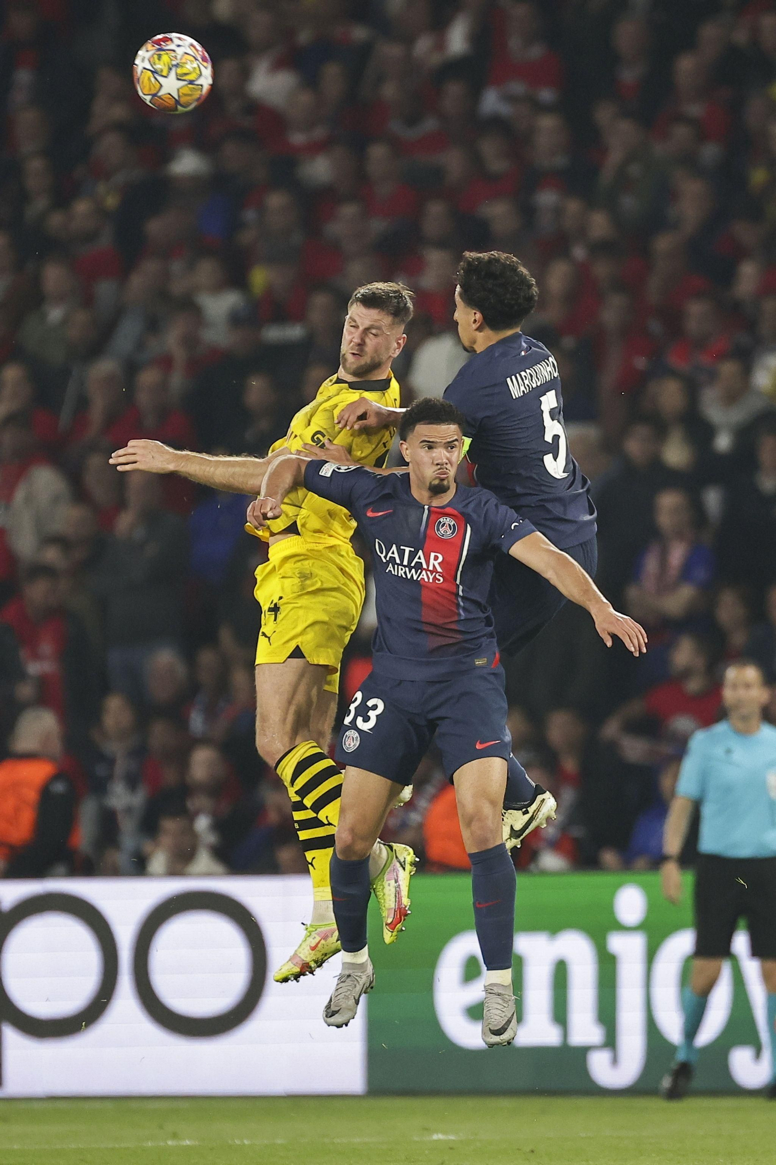Las fotos del PSG - Borussia Dortmund