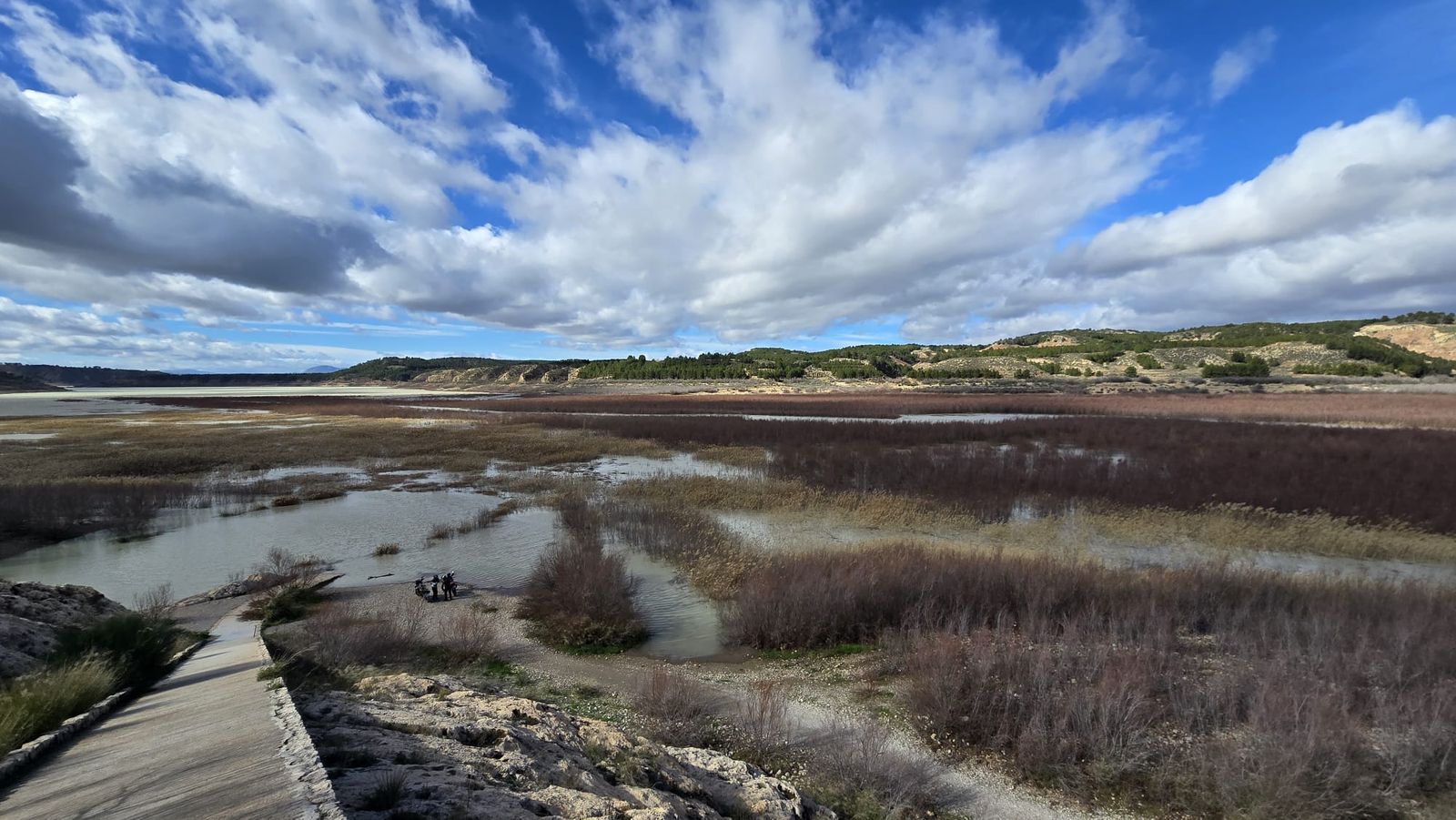 Espectacular imagen en la zona de la junta de los ríos Castril y Guardal.